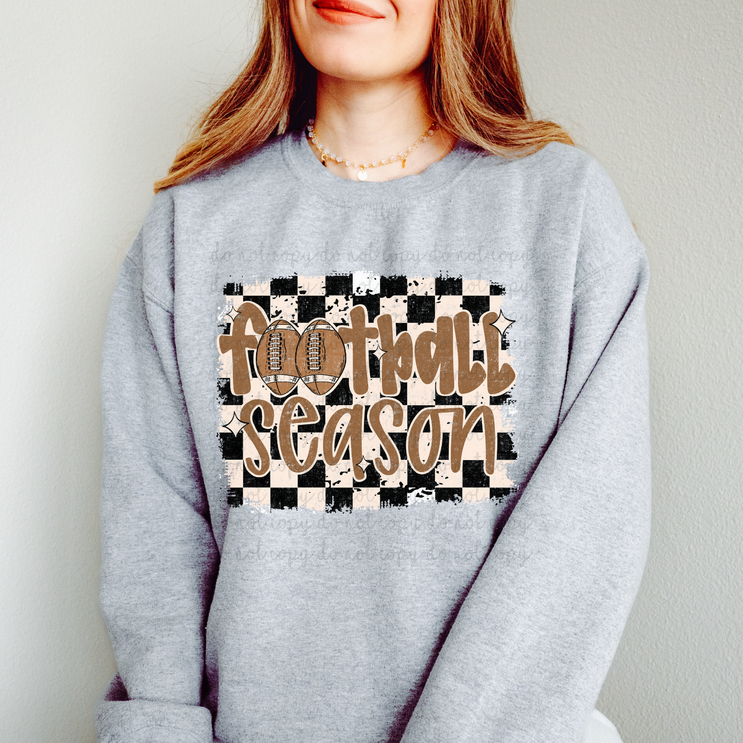 Checkered Football Season DTF Transfers