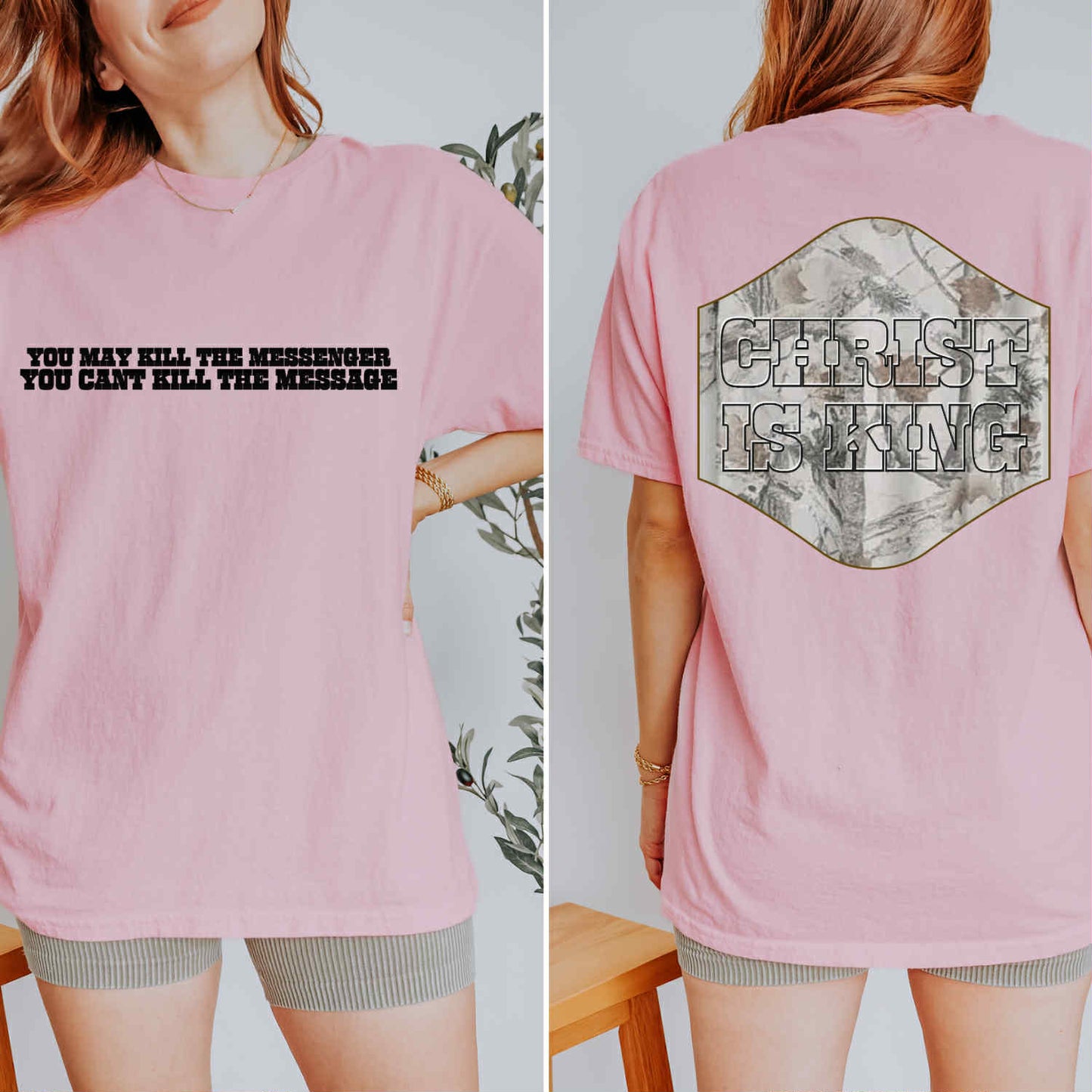 Christ Is King DTF Transfer