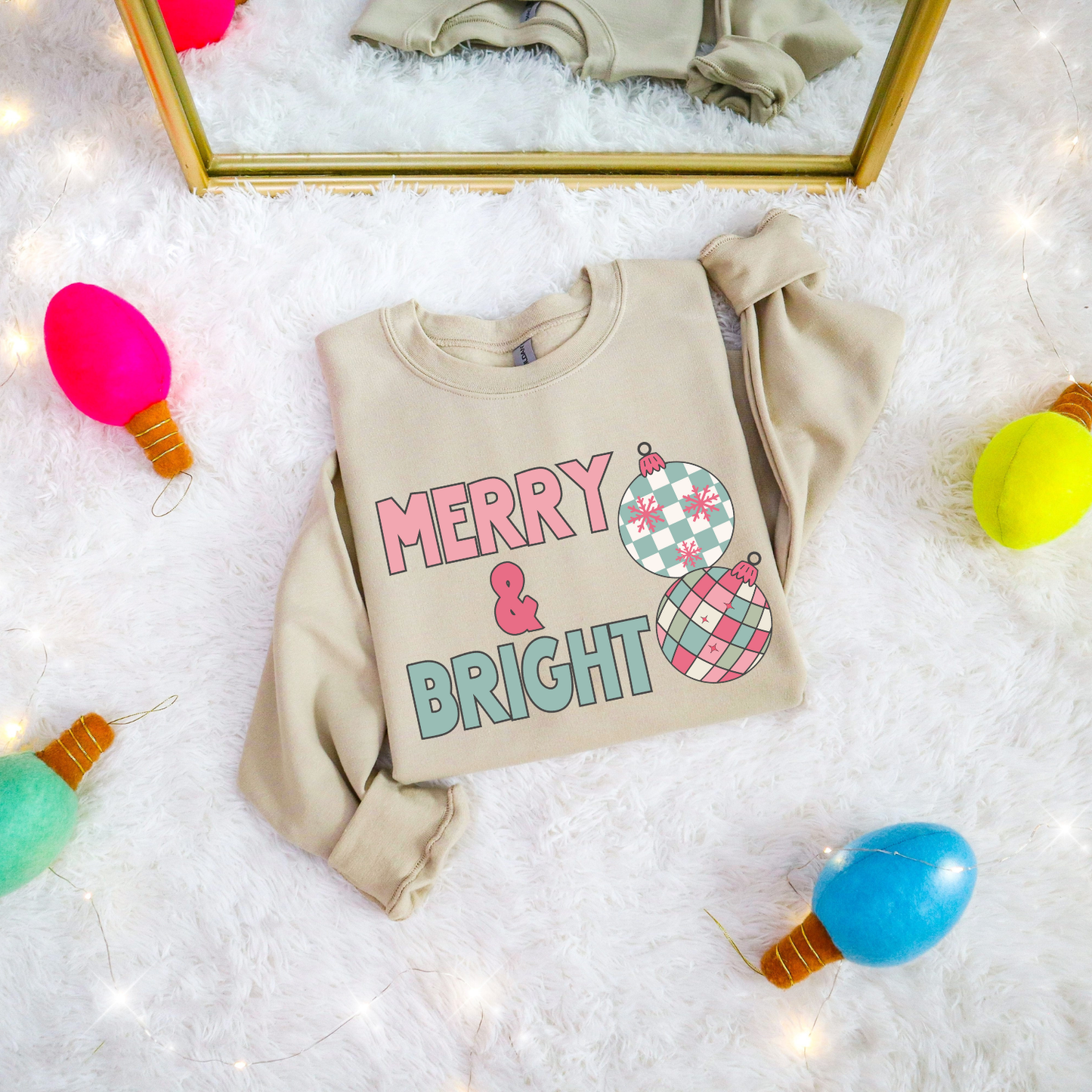 Merry & Bright DTF Transfer