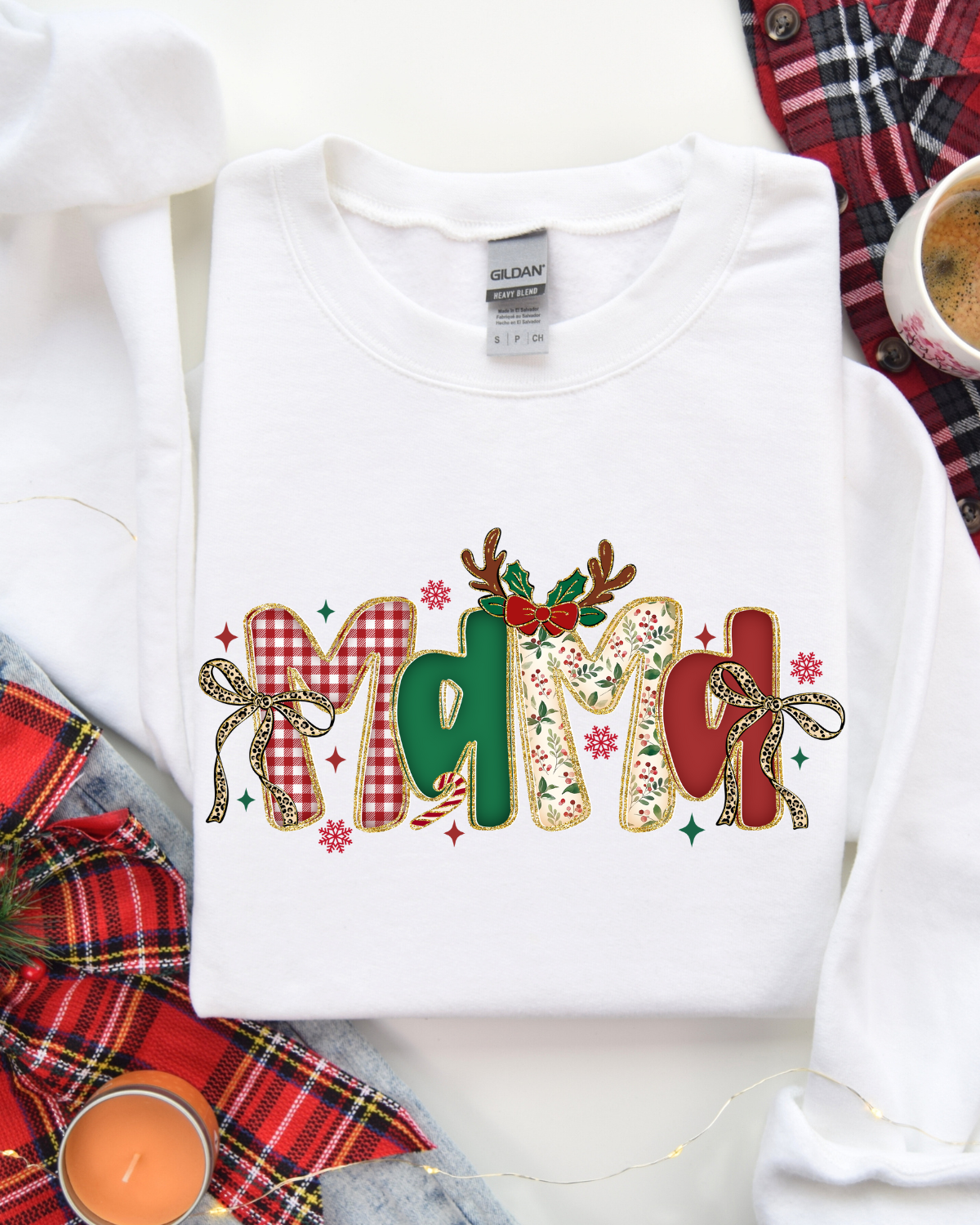 Christmas Mama DTF Transfer