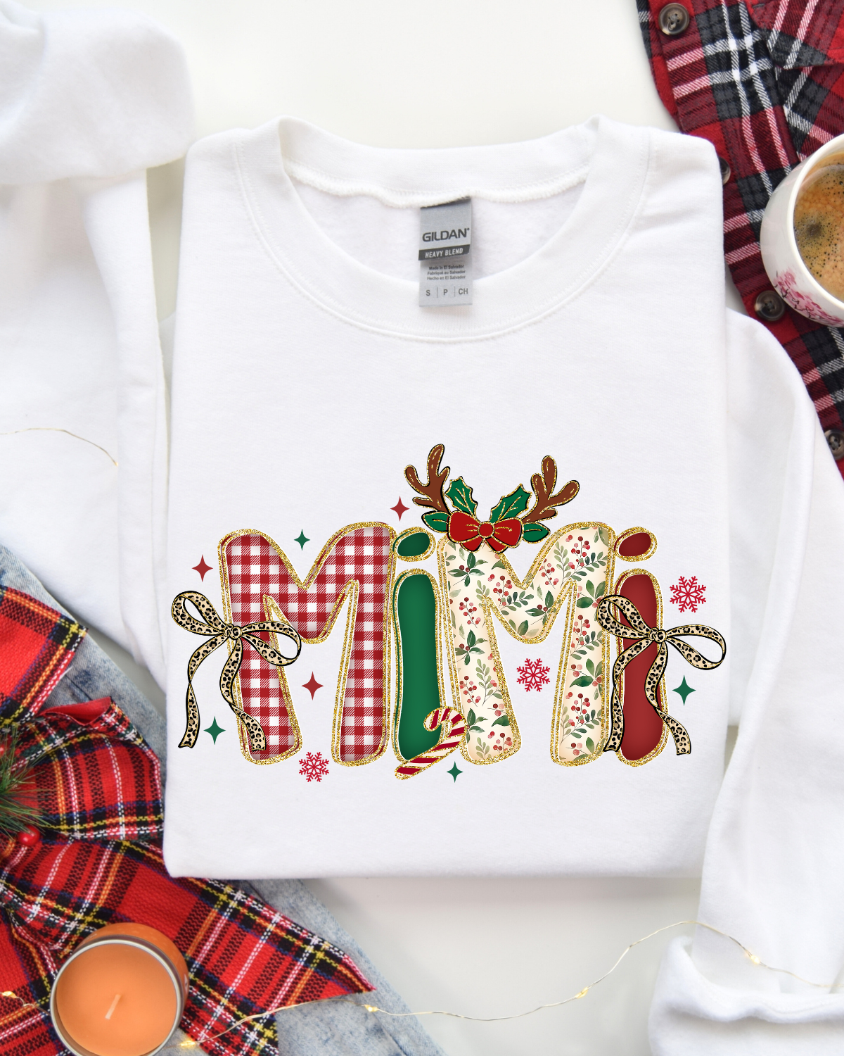 Christmas Mimi DTF Transfer