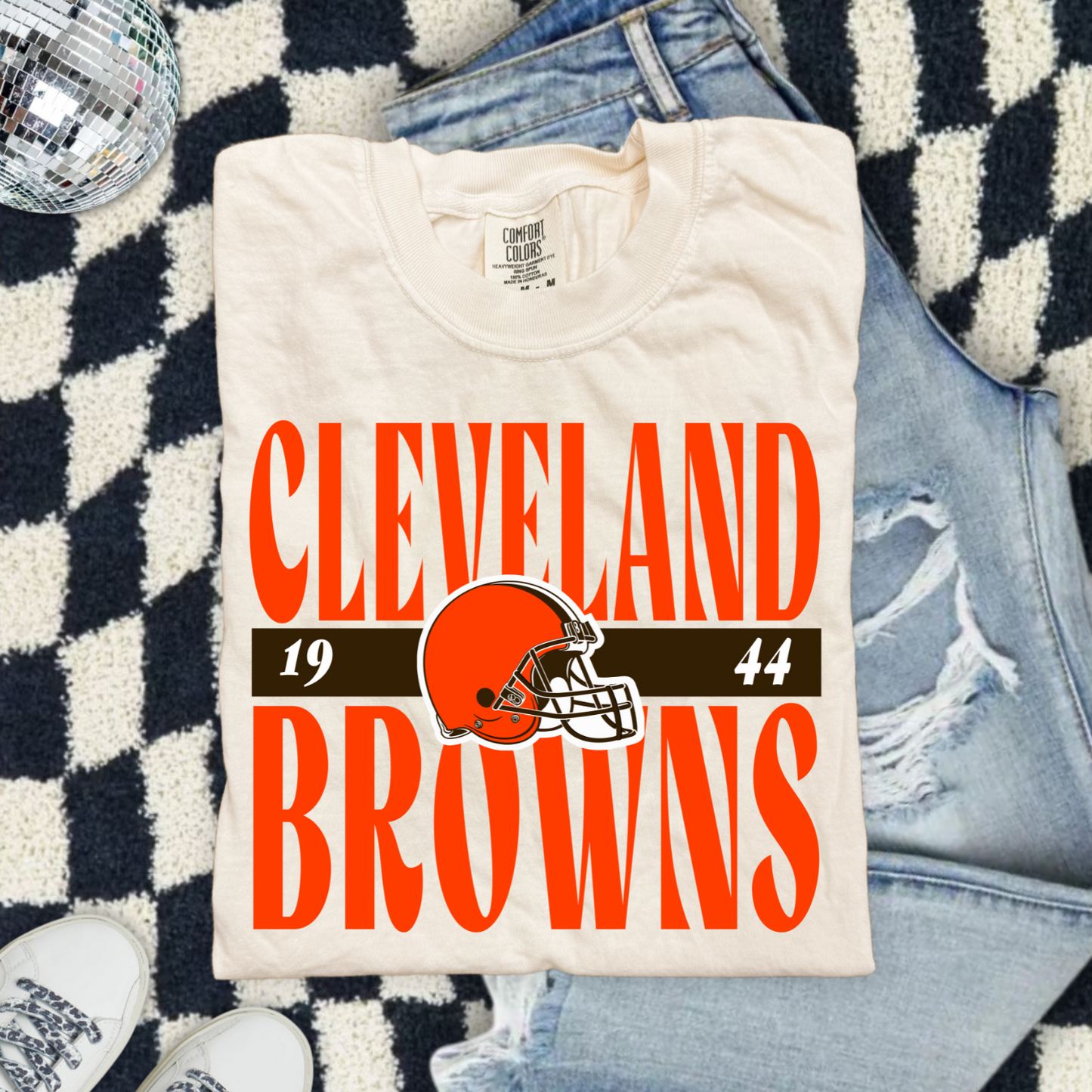 Cleveland Browns Score DTF Transfer