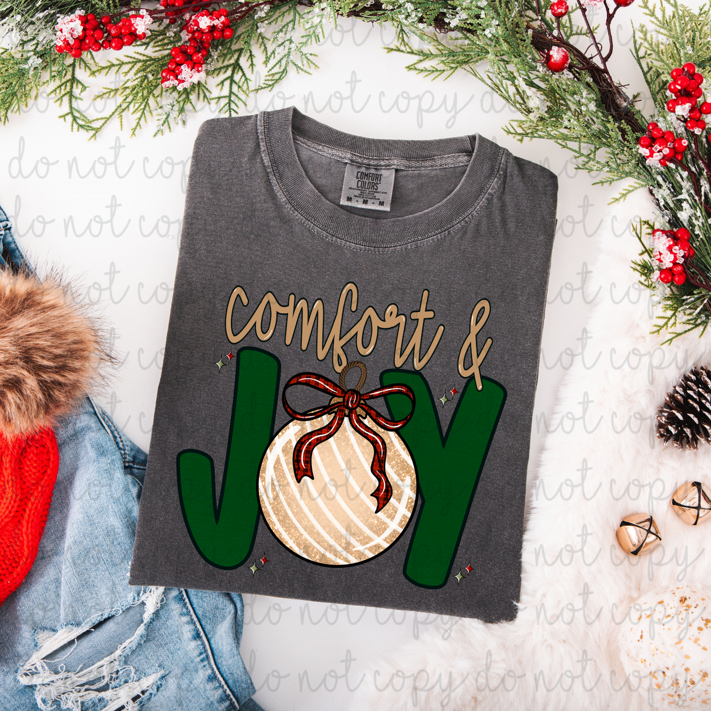 Comfort & Joy Exclusive Sublimation Transfer