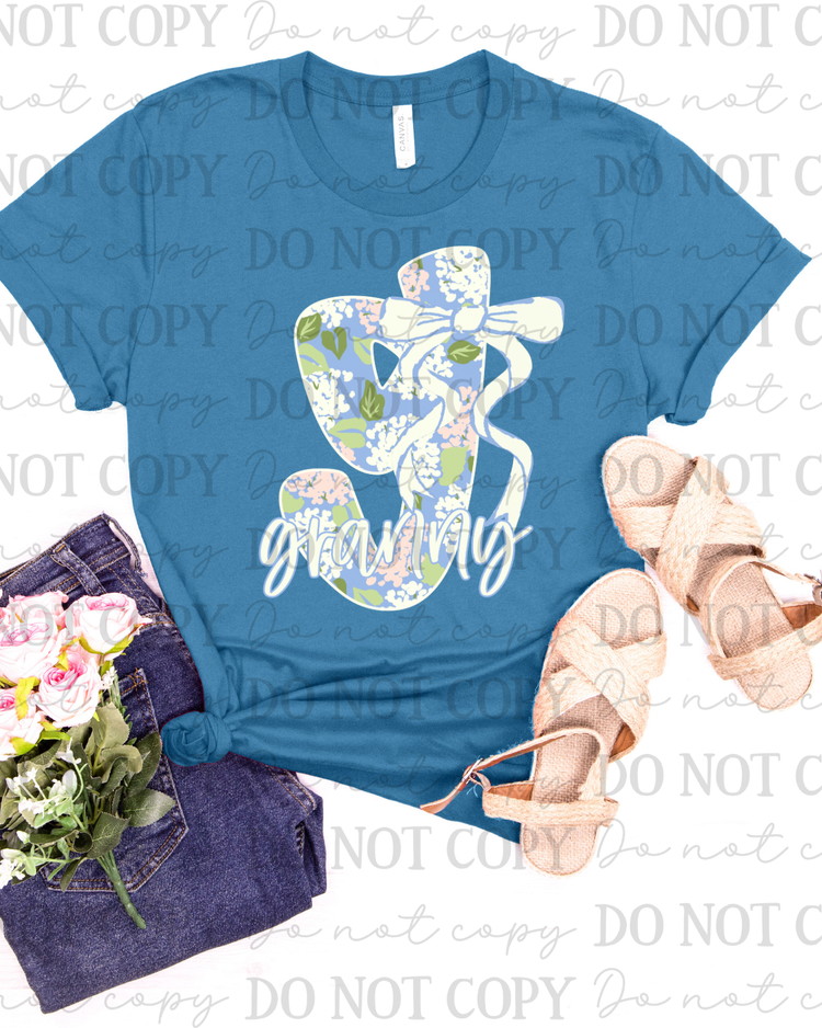 Coquette Granny DTF Transfer