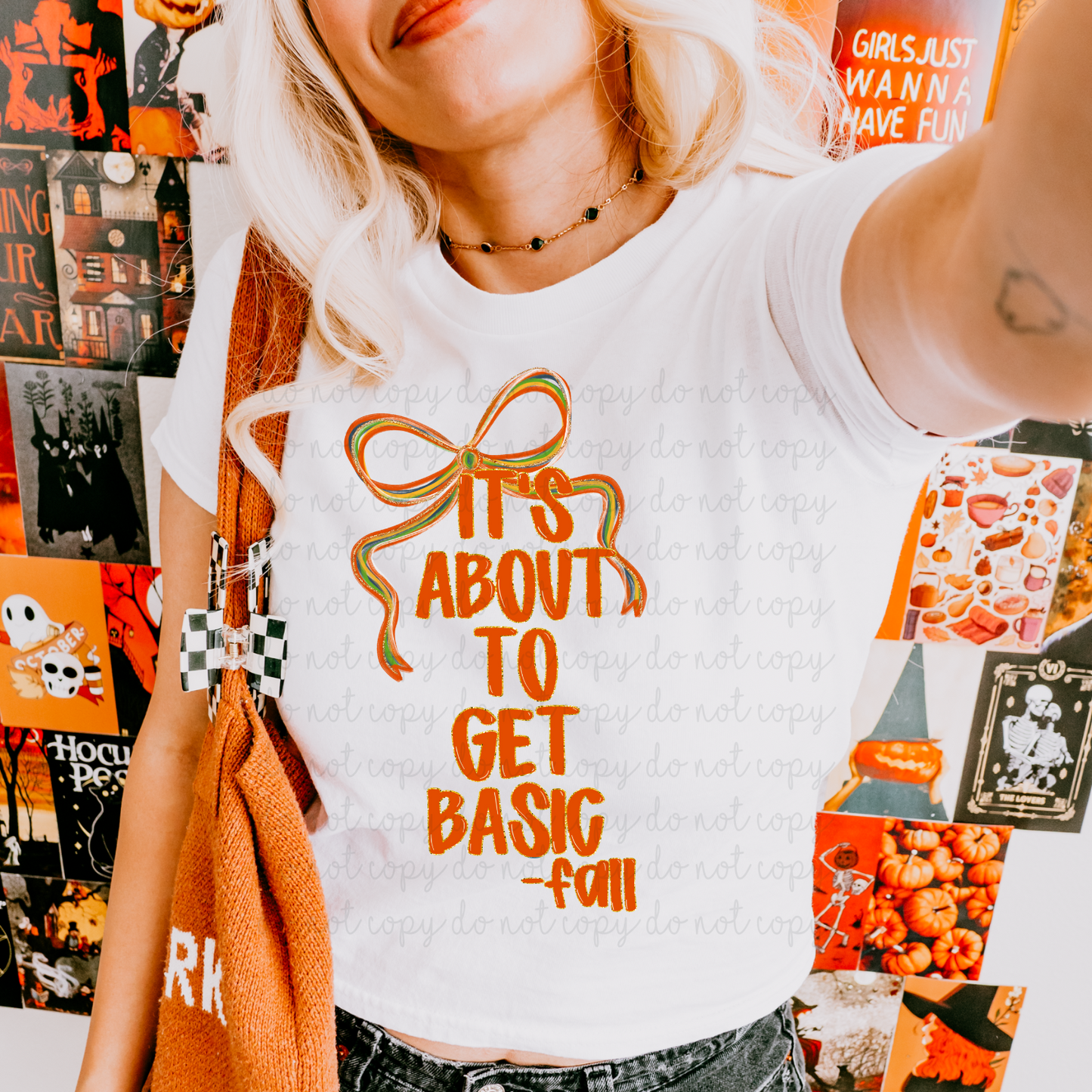Coquette It's About To Get Basic Exclusive Sublimation Transfer