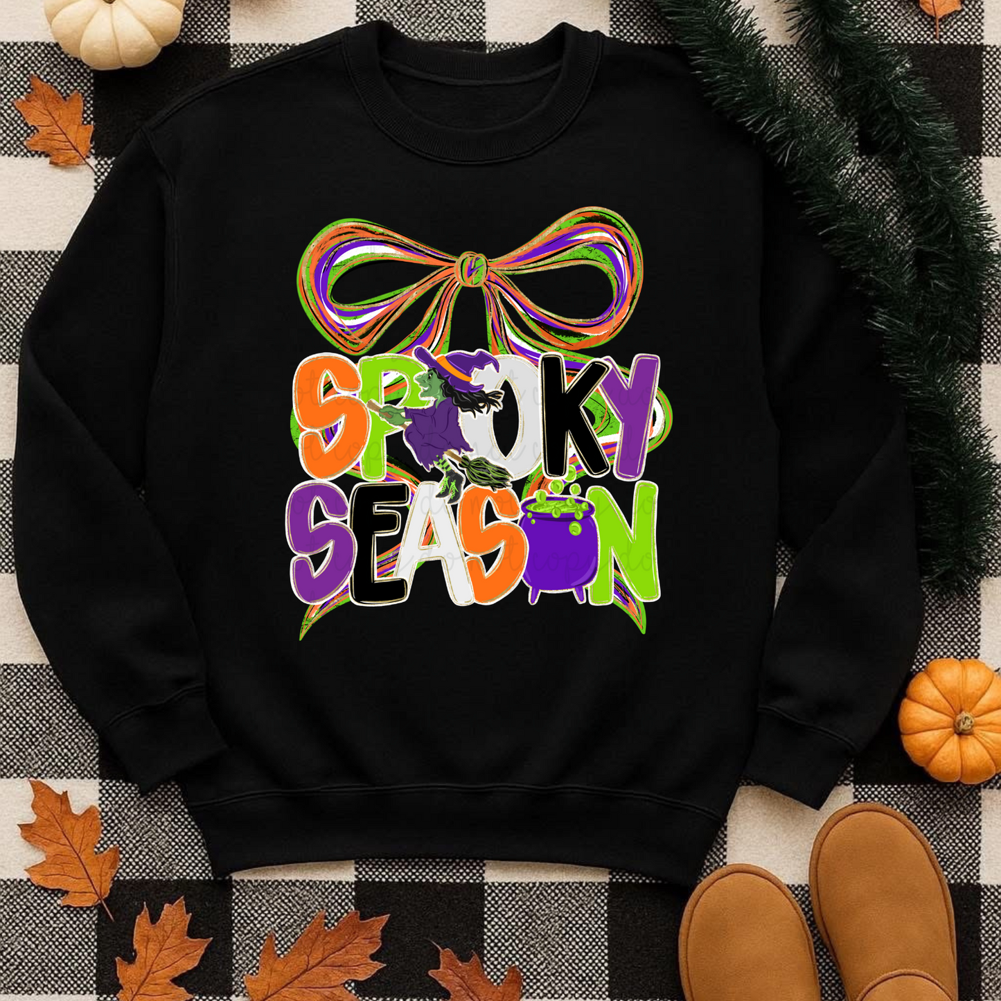 Coquette Spooky Season DTF Transfer