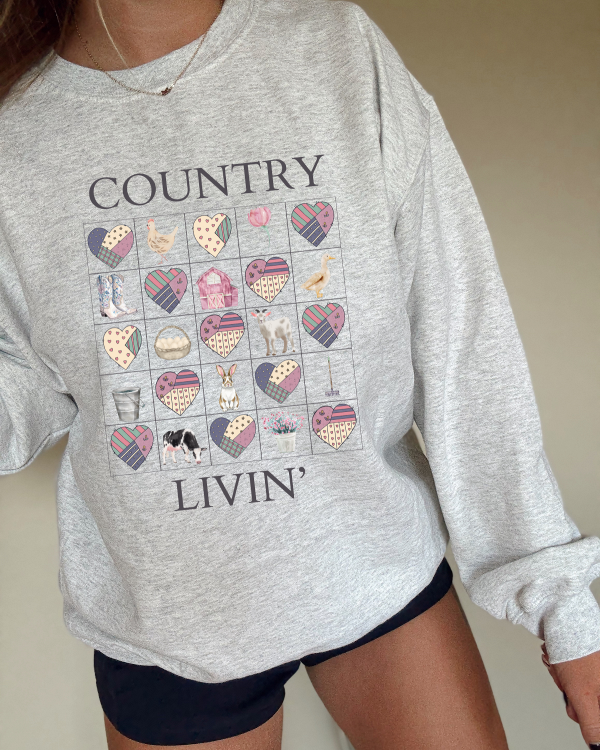 Grandma's Closet Country Livin' DTF Transfer