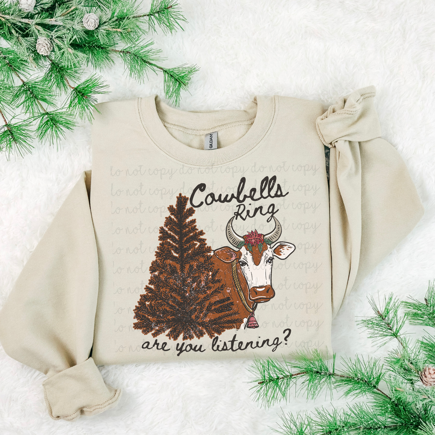 Cowbells Ring DTF Transfer