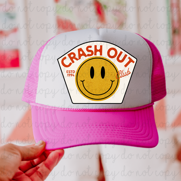 Crash Out DTF Transfer