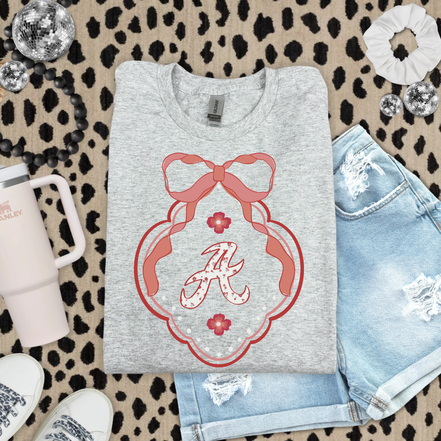 Grand Millennial Frame Crimson Tide DTF Transfer