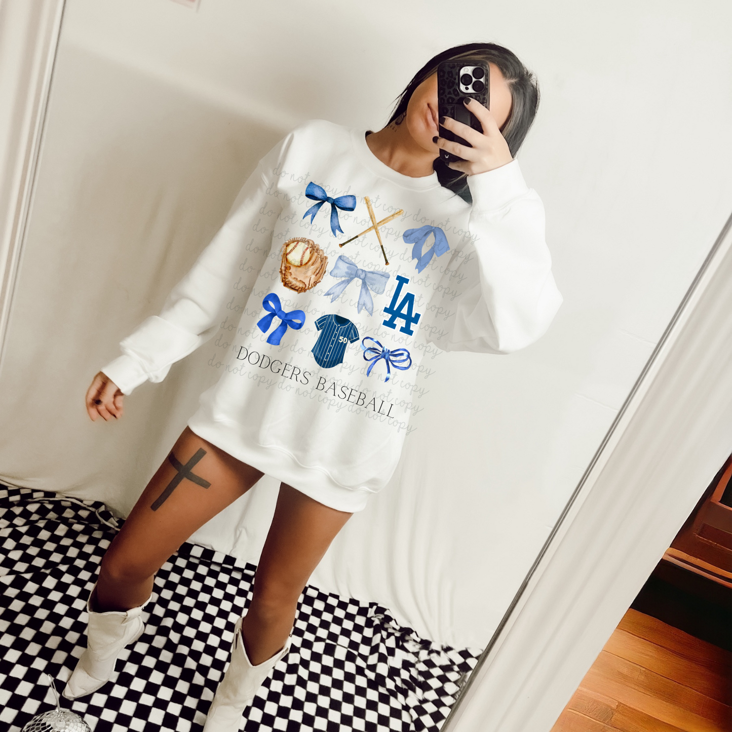 Dodgers Baseball DTF Transfers