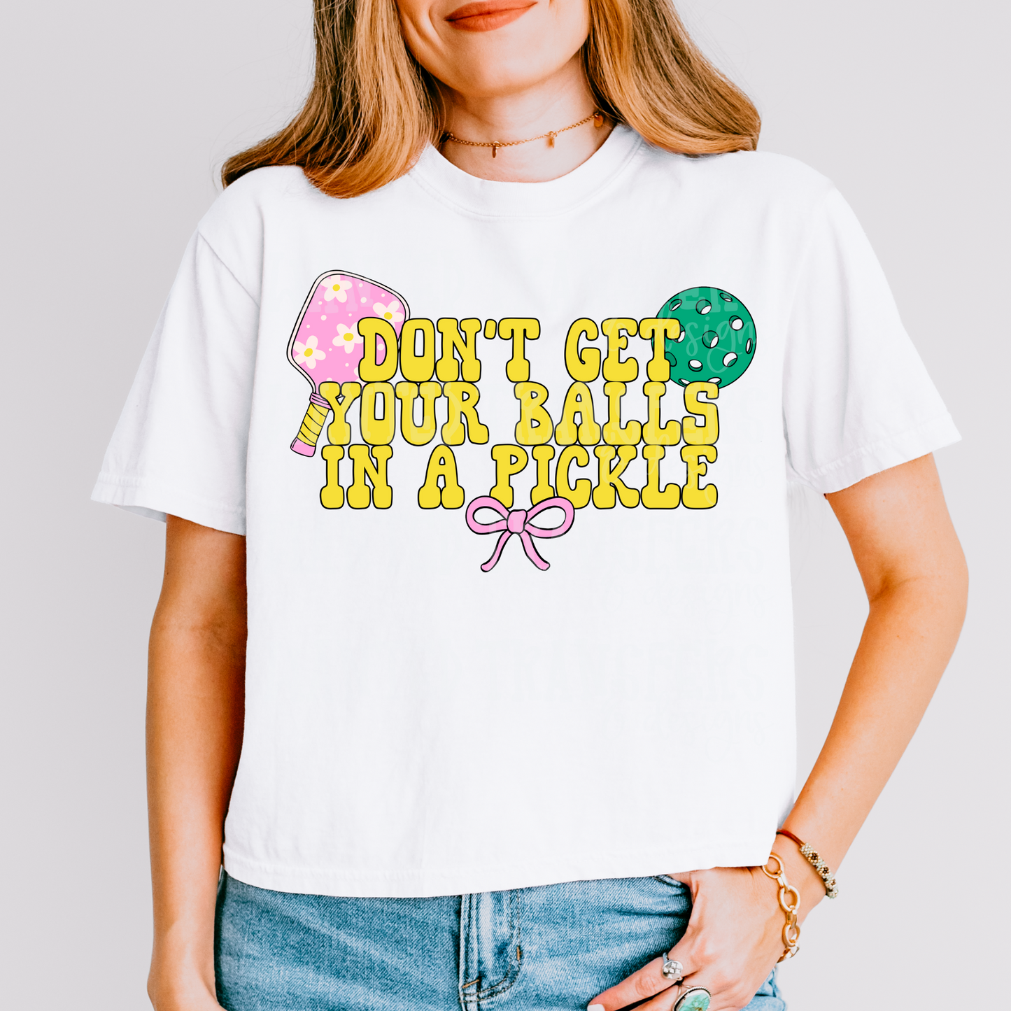 Don't Get Your Balls in a Pickle Exclusive Sublimation Transfer