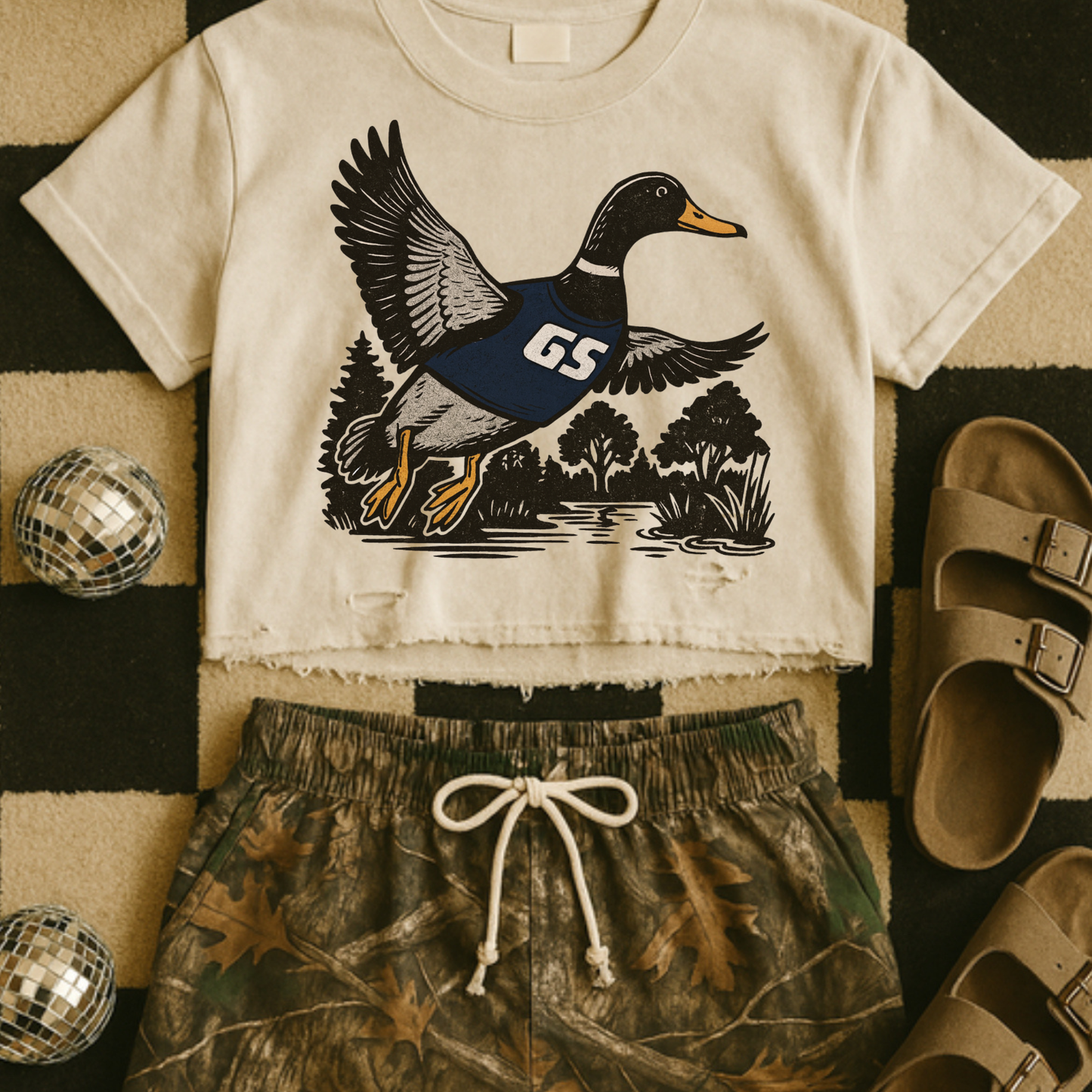 Mallard Game Day Eagles DTF Transfer