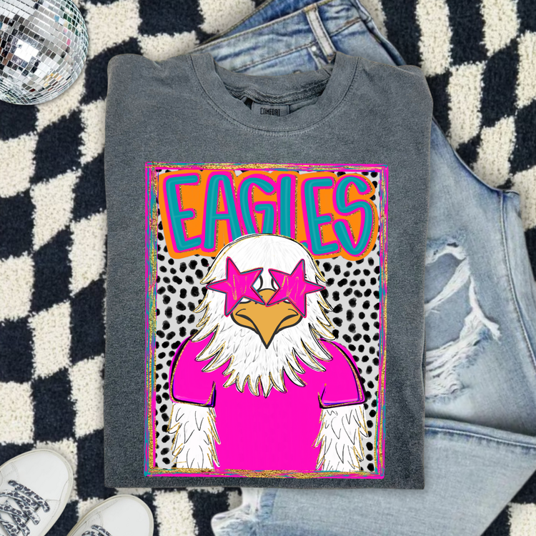 Preppy Eagles DTF Transfer