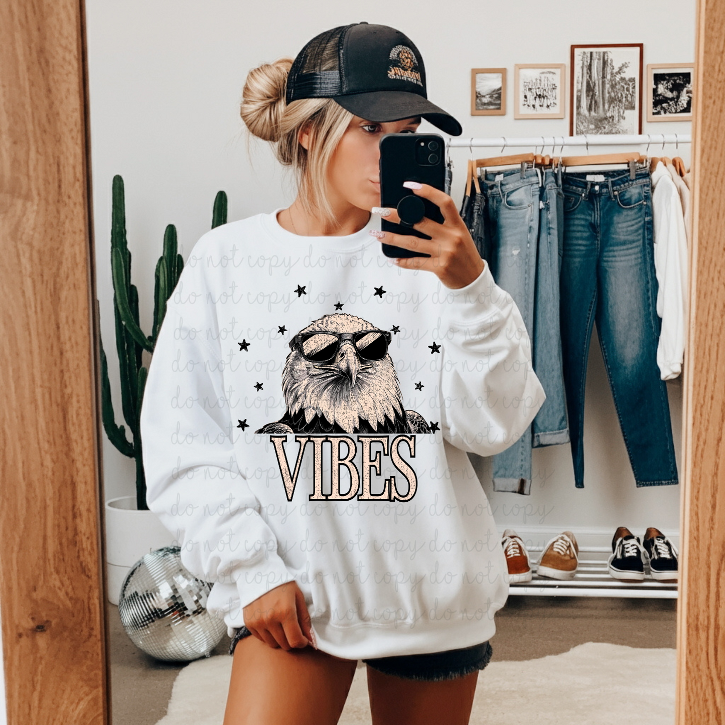 Eagle Vibes Exclusive Sublimation Transfer