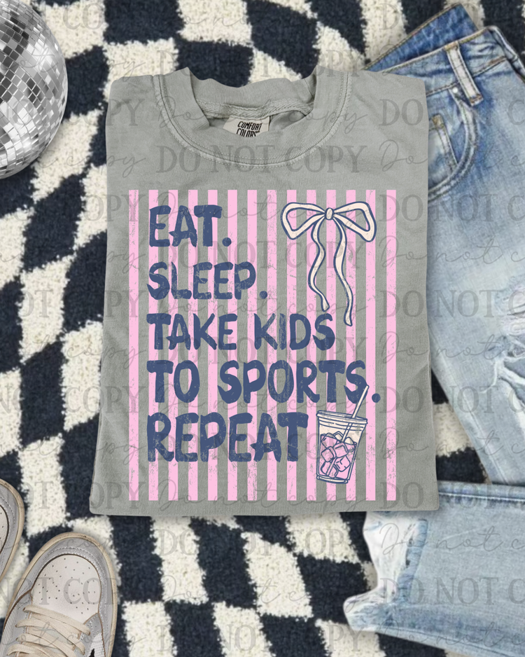 Take Kids To Sports (Pink) DTF Transfer