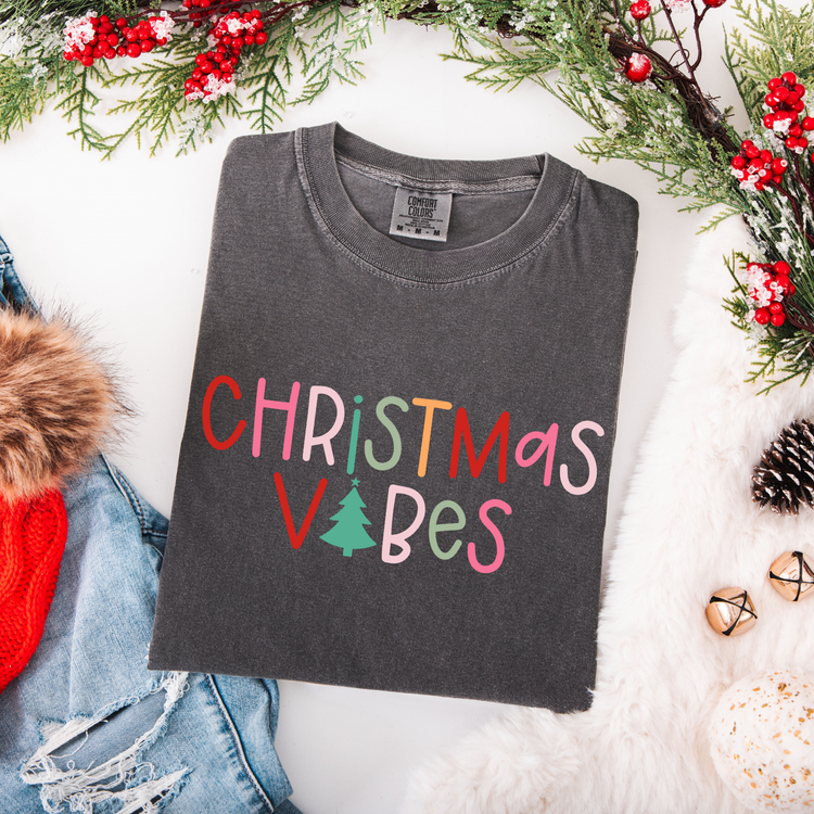 Christmas Vibes DTF Transfer