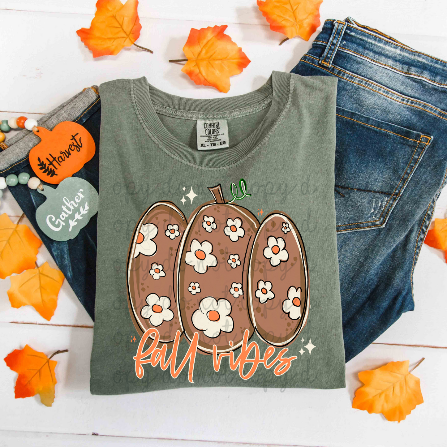 Fall Vibes PNG Digital Download