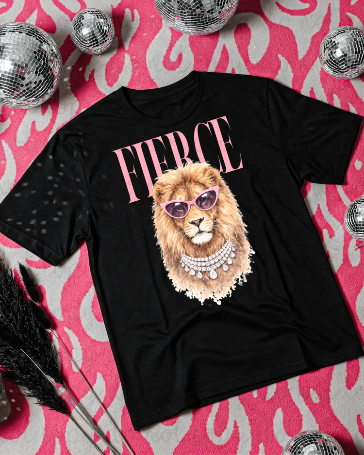 Fierce Lion DTF Transfer