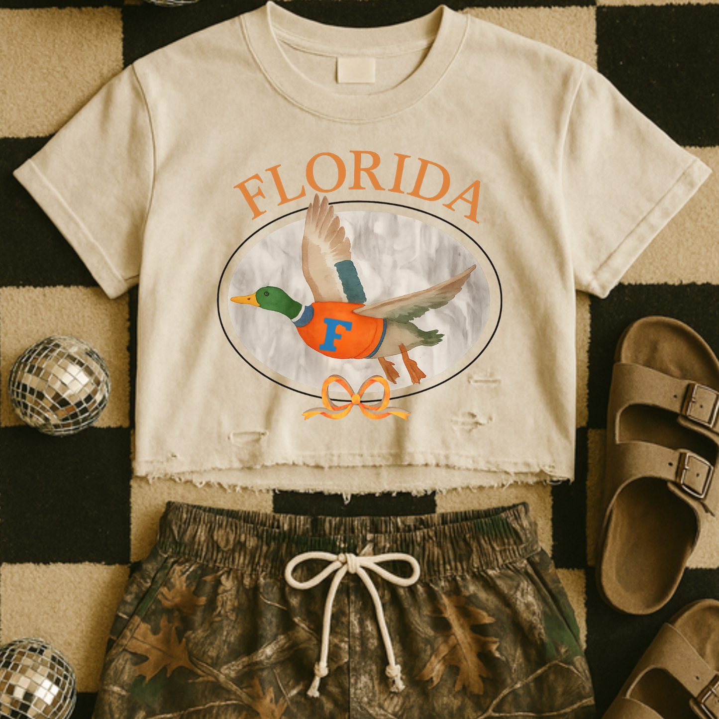 Florida Game Day Mallard DTF Transfer