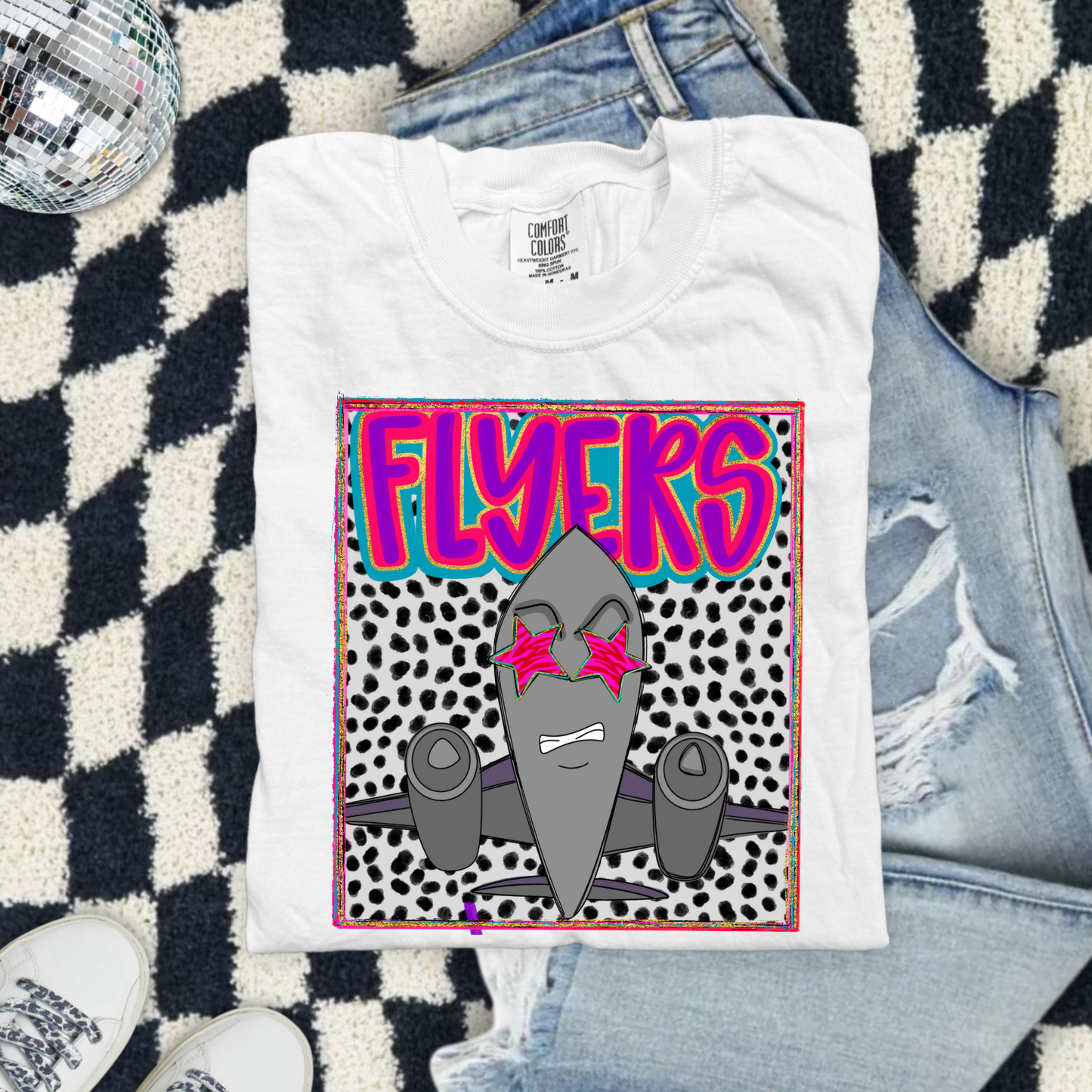 Preppy Flyers DTF Transfer