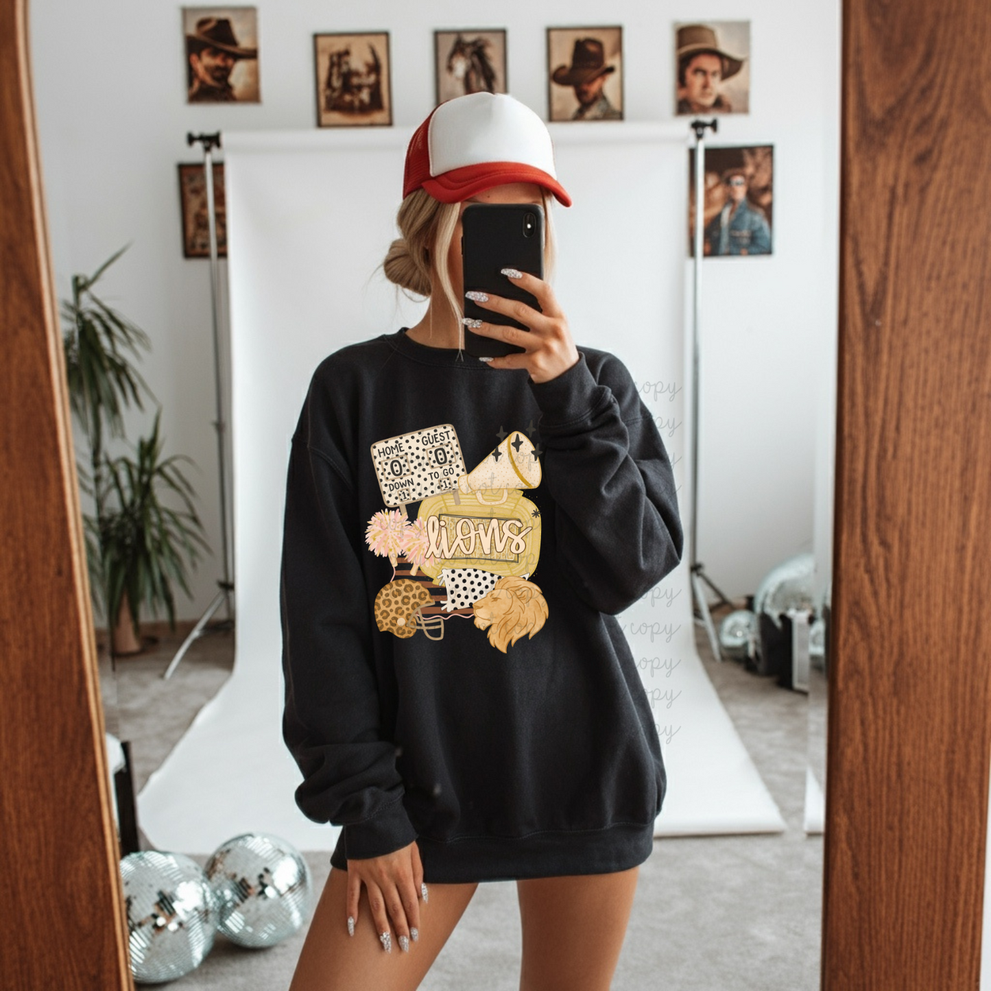 Game Day Lions DTF Transfers