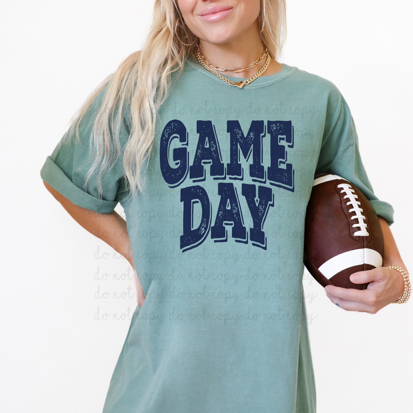 Game Day Navy DTF Transfer