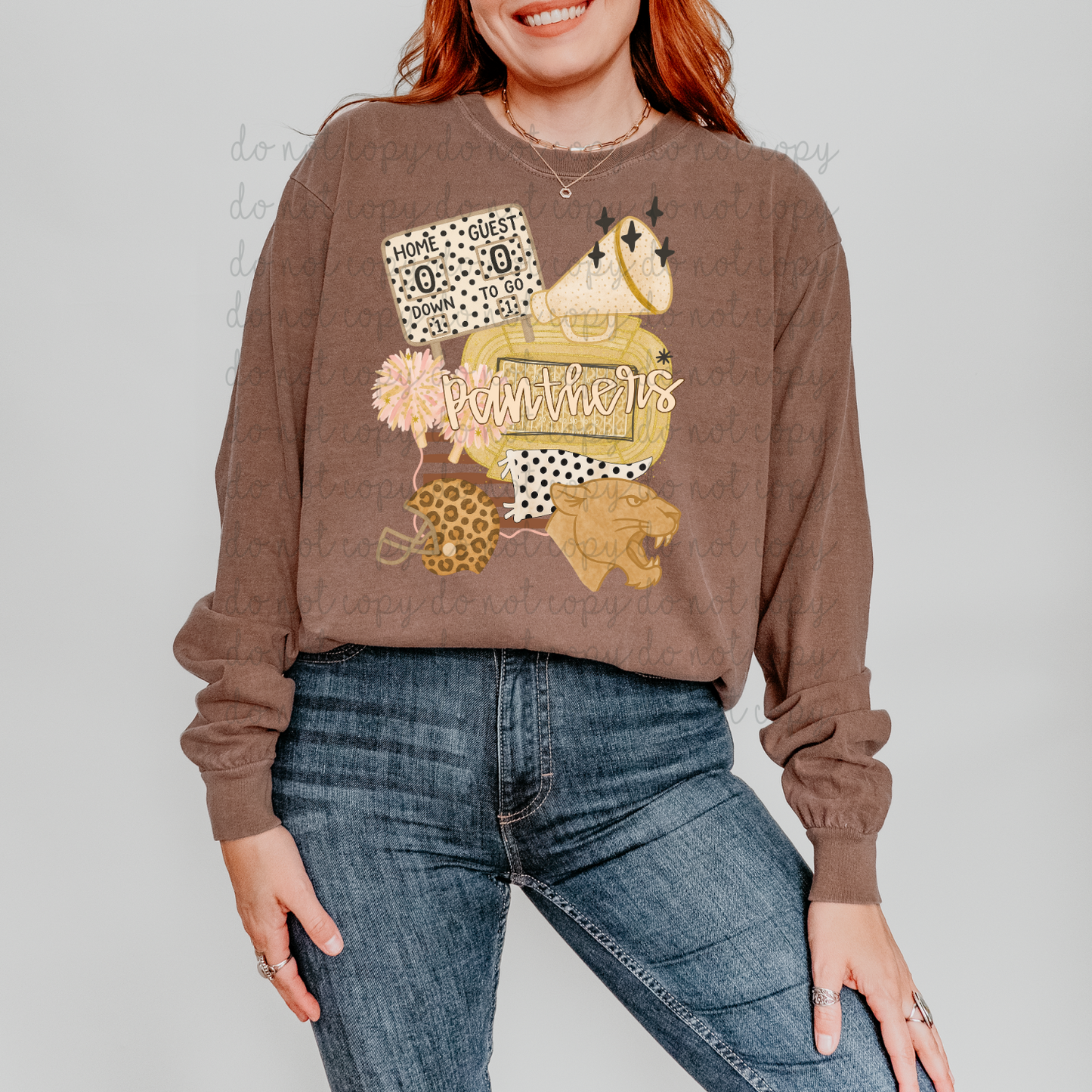 Game Day Panthers DTF Transfers