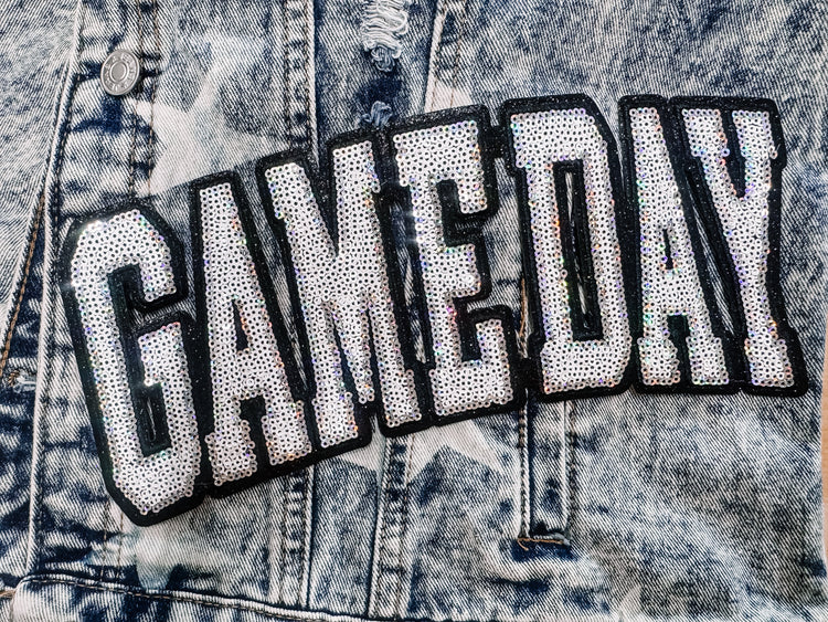 Game Day Sequin Patch (Adult Size)