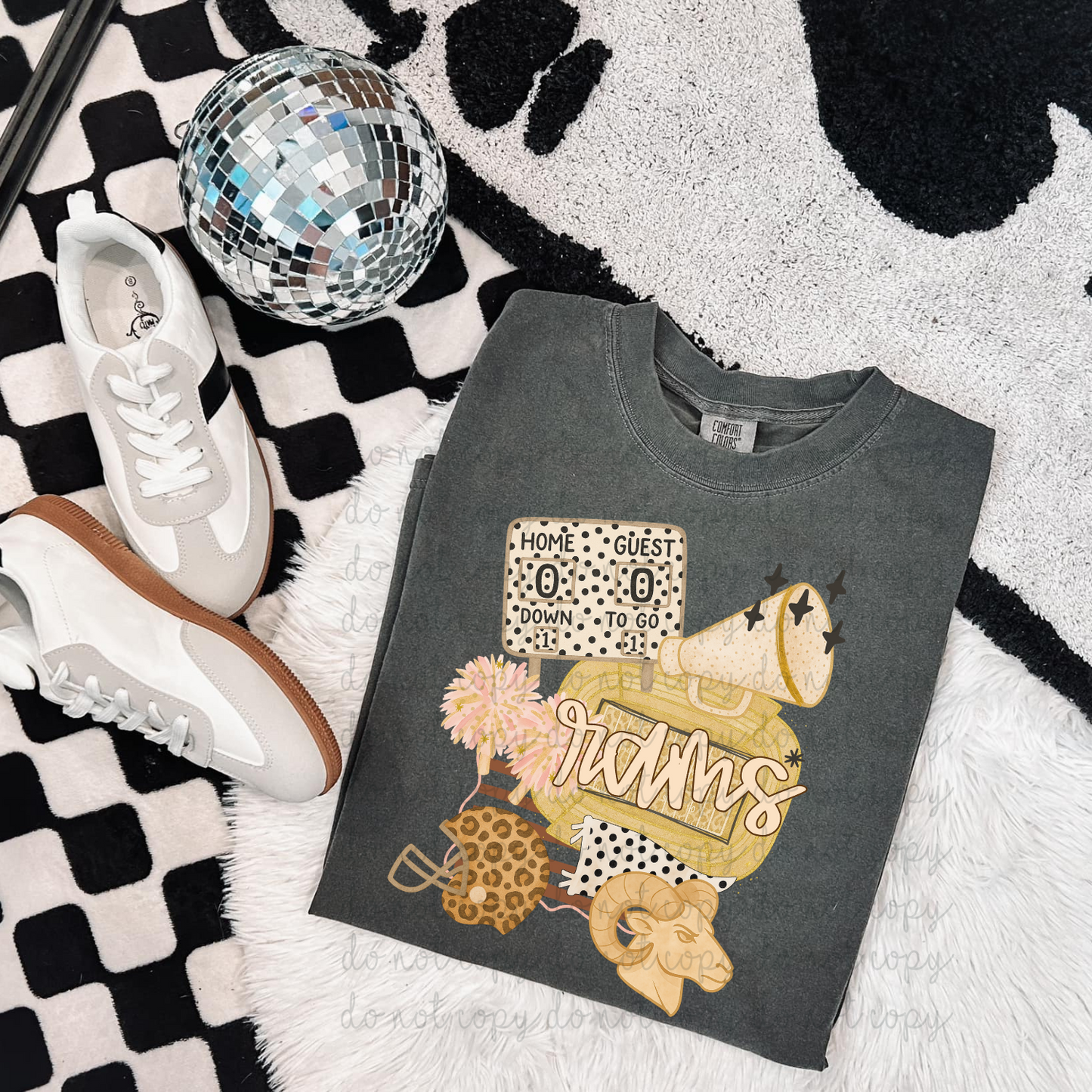 Game Day Rams DTF Transfers