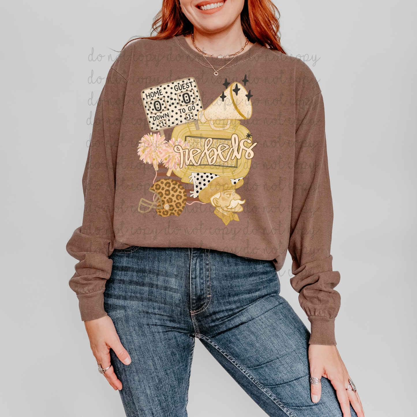 Game Day Rebels DTF Transfers