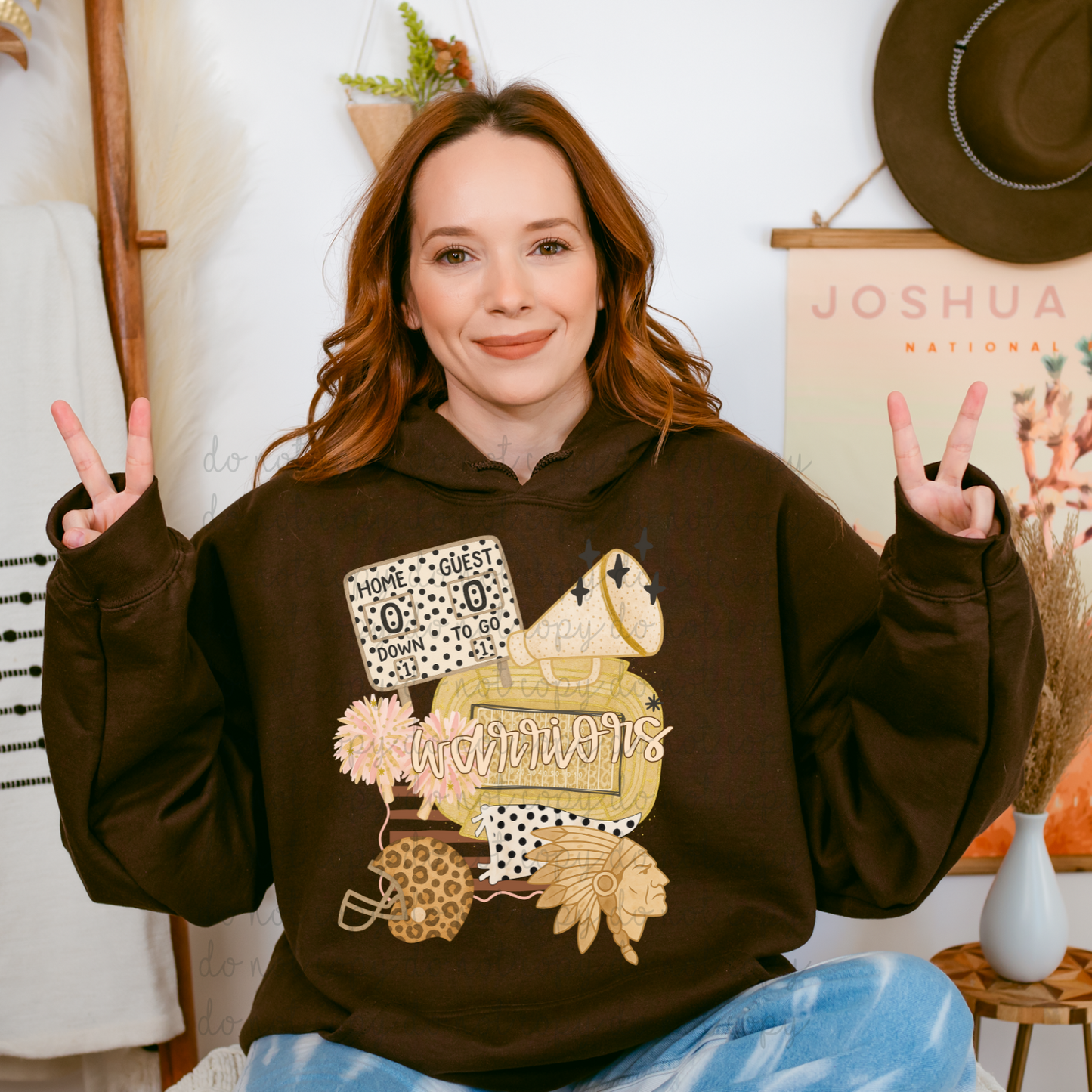 Game Day Warriors DTF Transfers