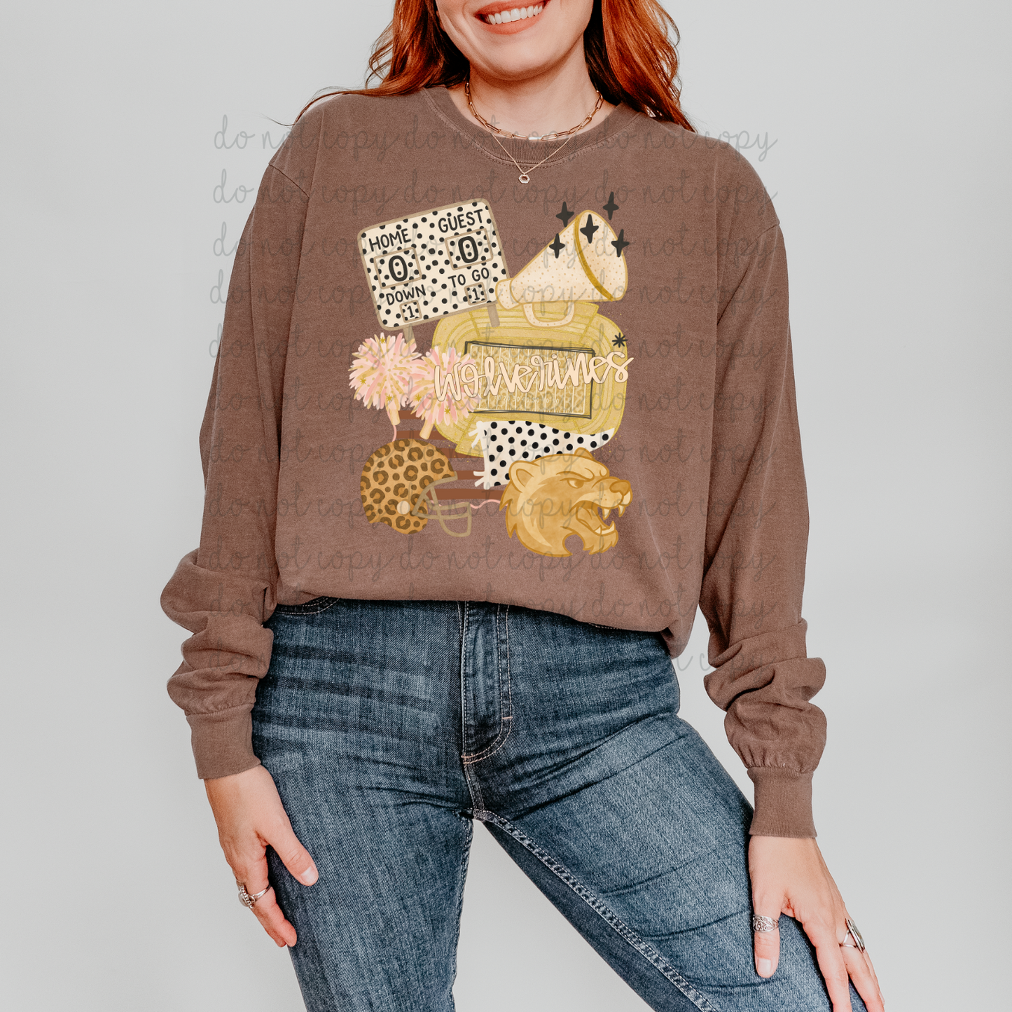 Game Day Wolverines DTF Transfers