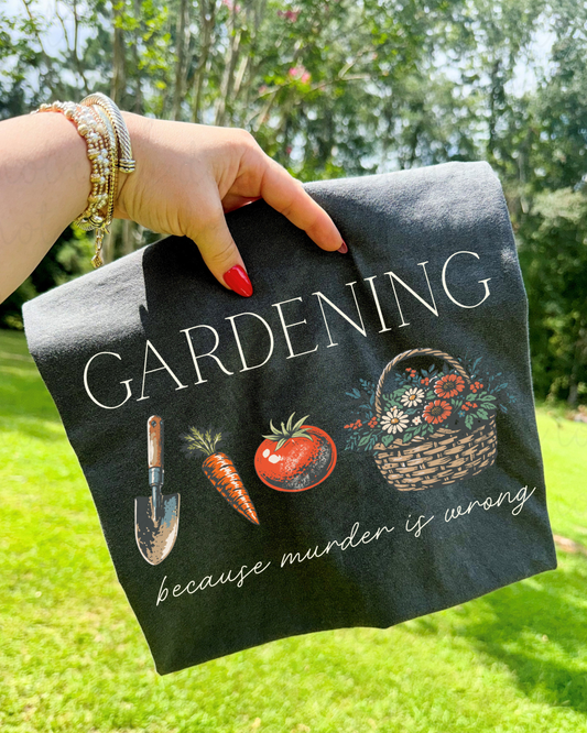 Gardening (White) DTF Transfer