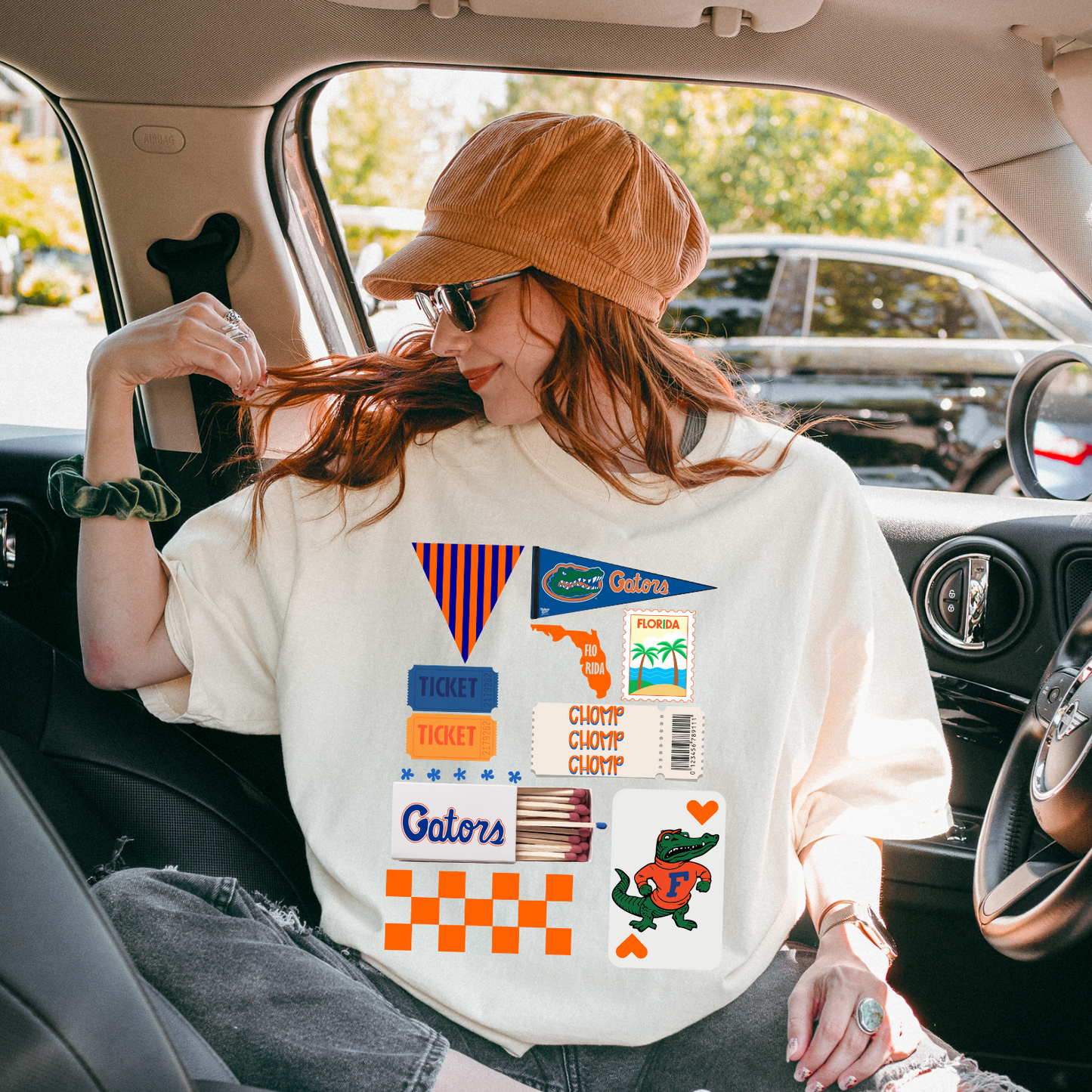 Gators Matchbox DTF Transfers