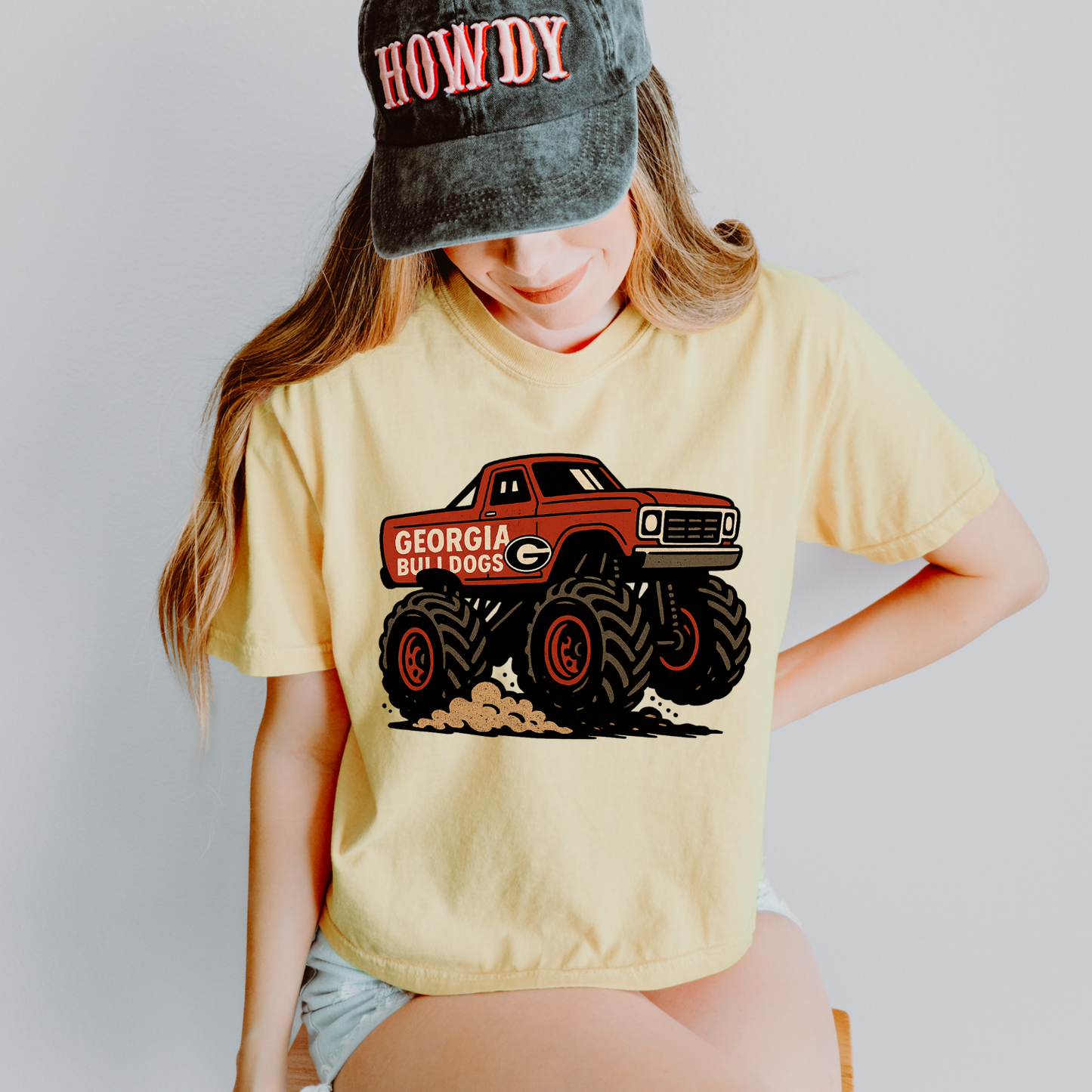 Monster Truck Game Day Georgia Bulldogs DTF Transfer