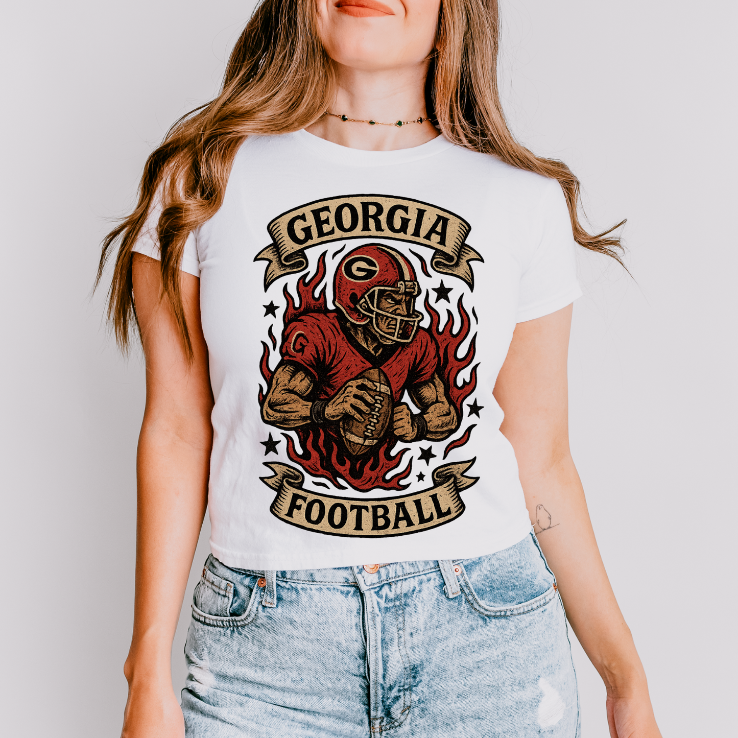 Very Vintage Game Day Georgia Football DTF Transfer