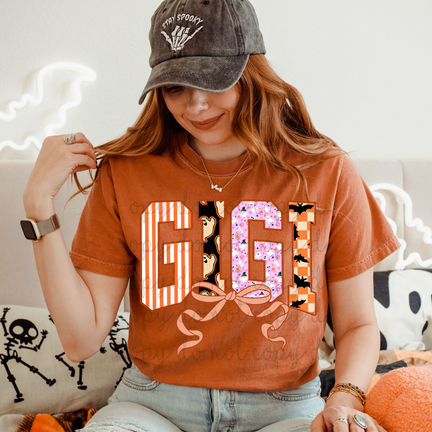 Halloween Gigi DTF Transfer