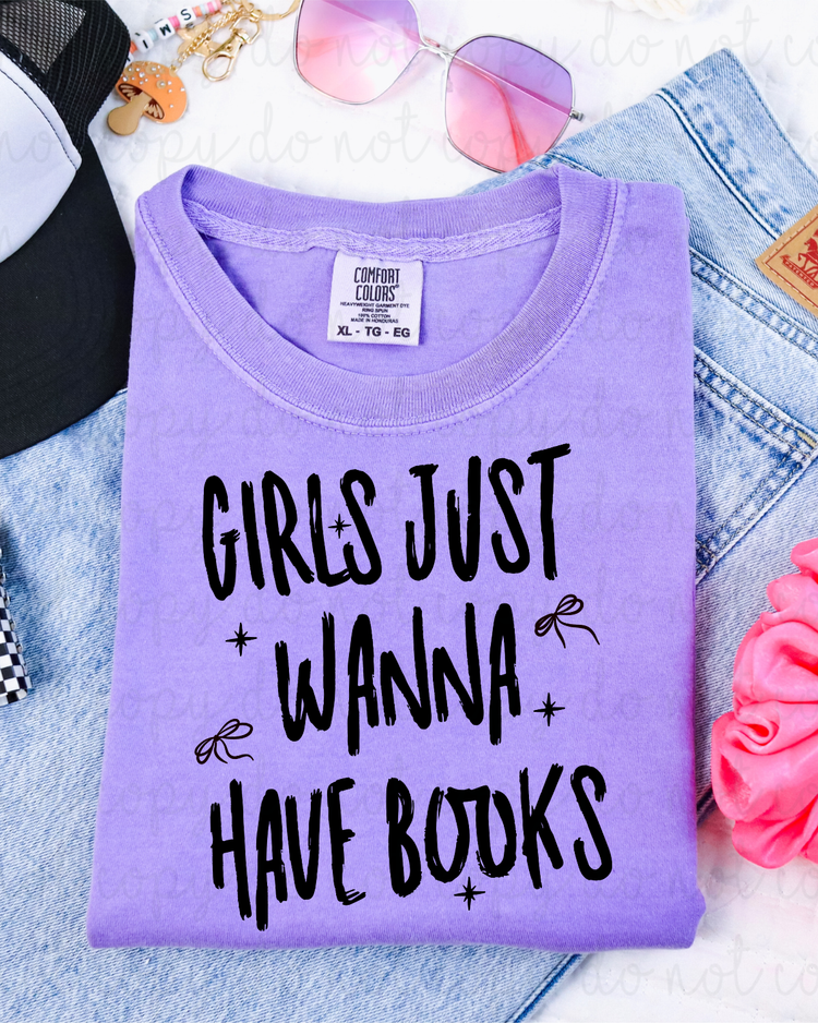 Wanna Have Books DTF Transfer