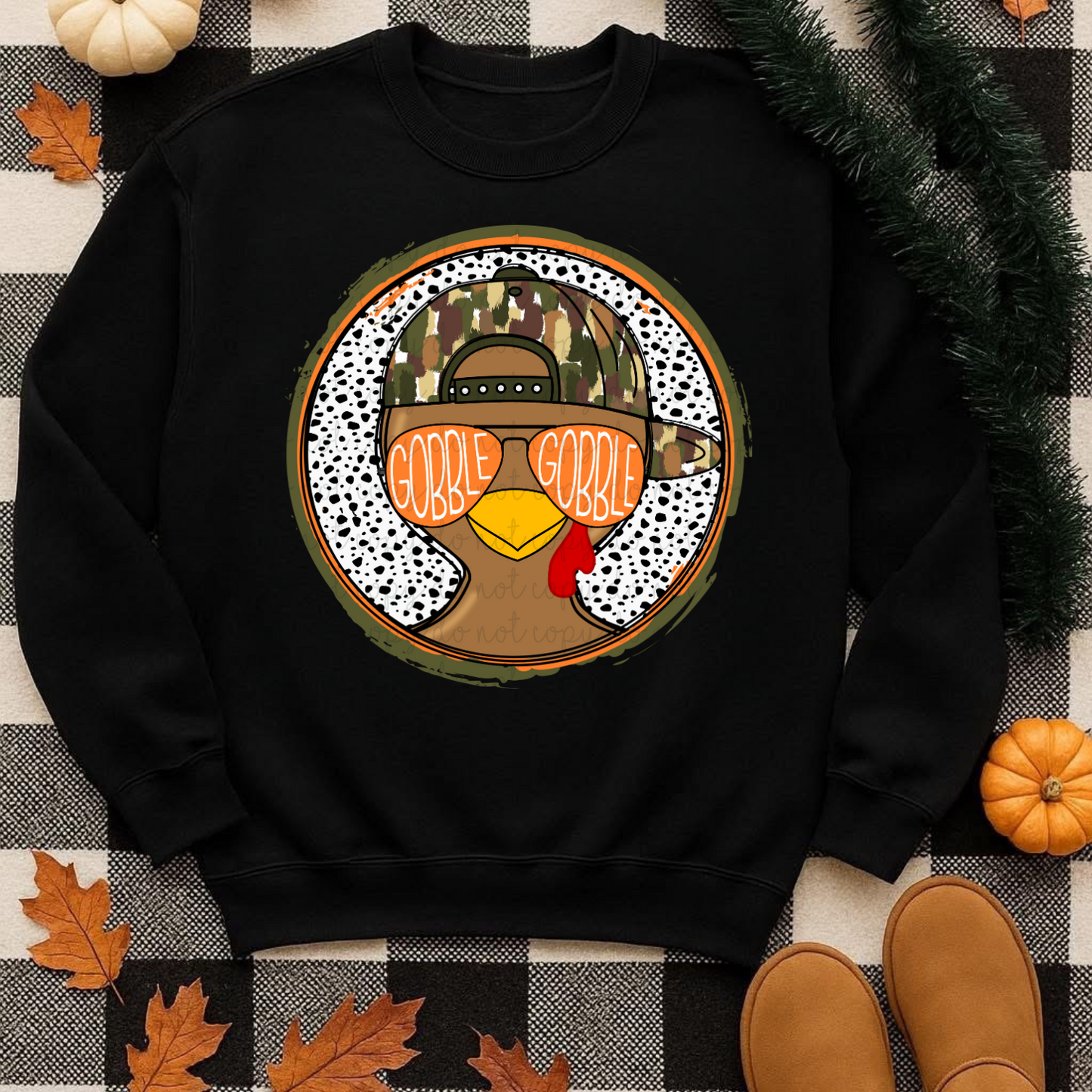 Gobble Gobble DTF Transfer