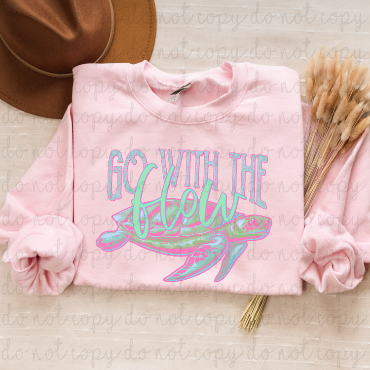 Go With The Flow DTF Transfer