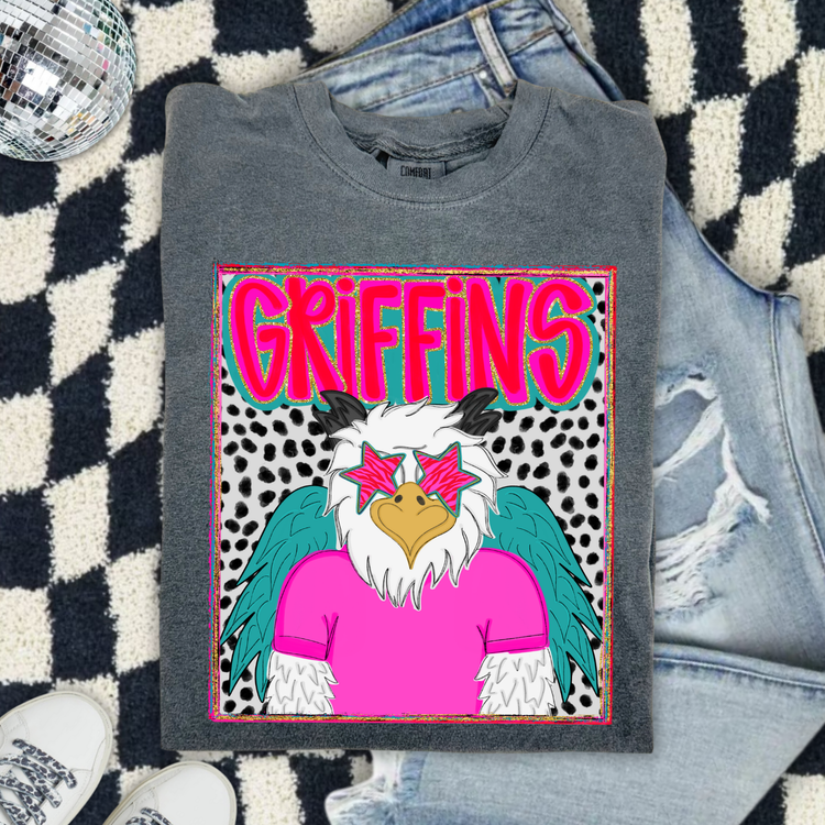 Preppy Griffins DTF Transfer