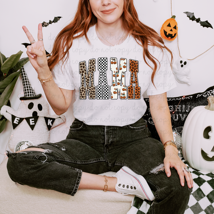 Halloween Mama DTF Transfer