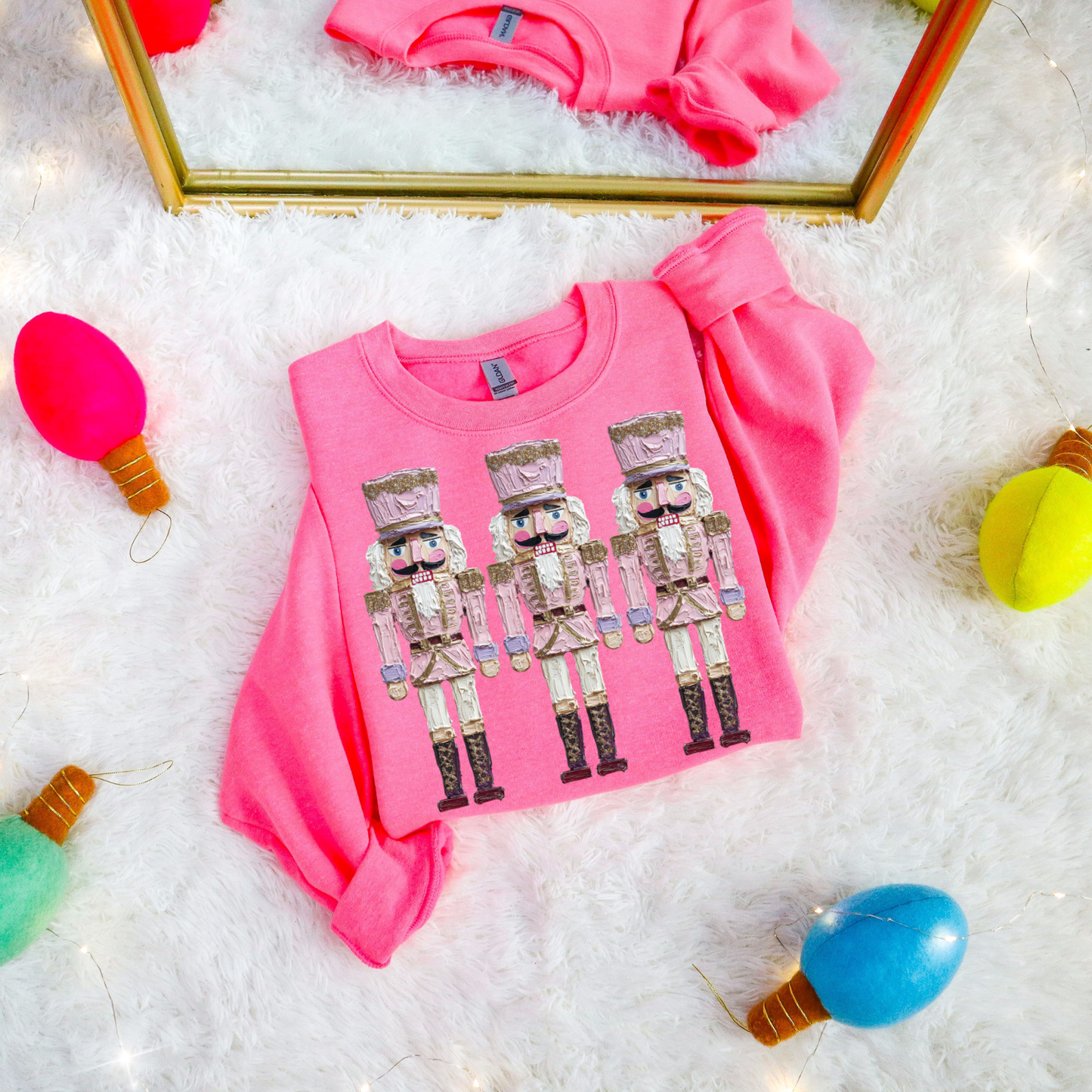 Hand Painted Nutcrackers DTF Transfer