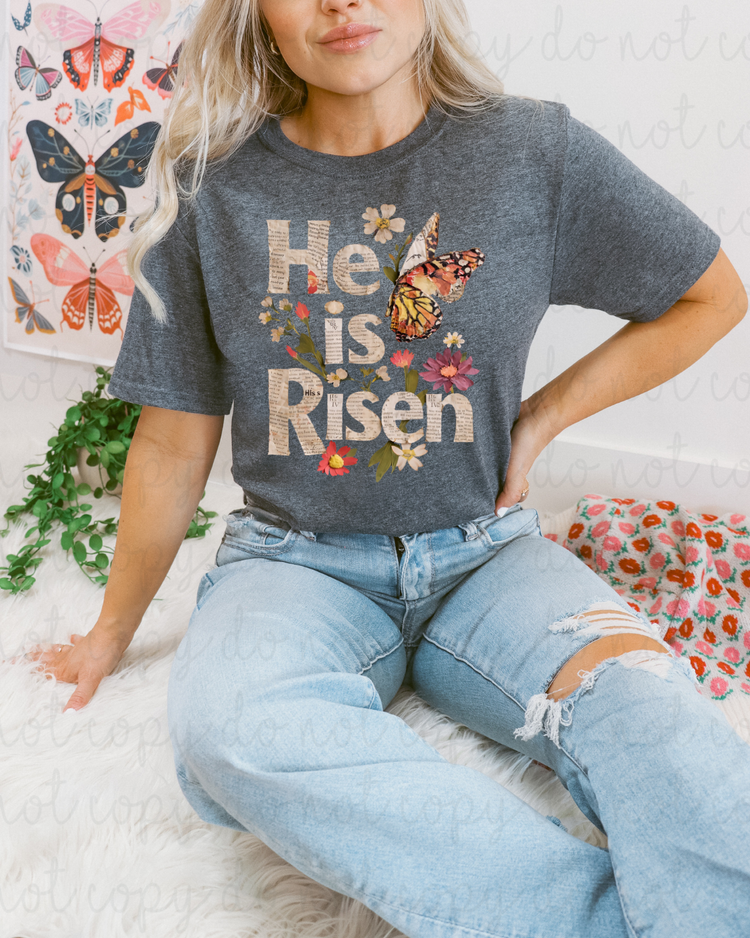 He Is Risen DTF Transfer