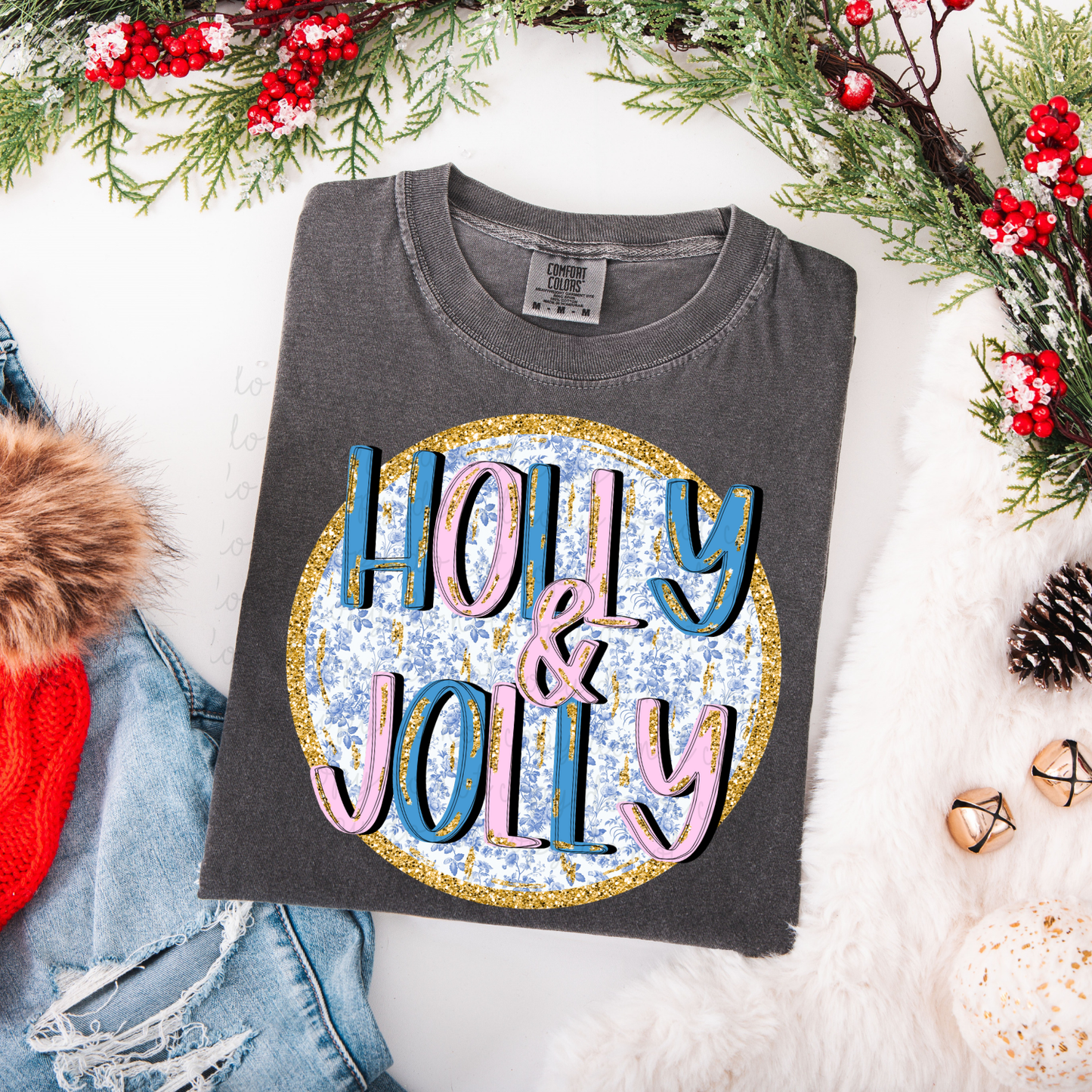 Holy And Joly DTF Transfer