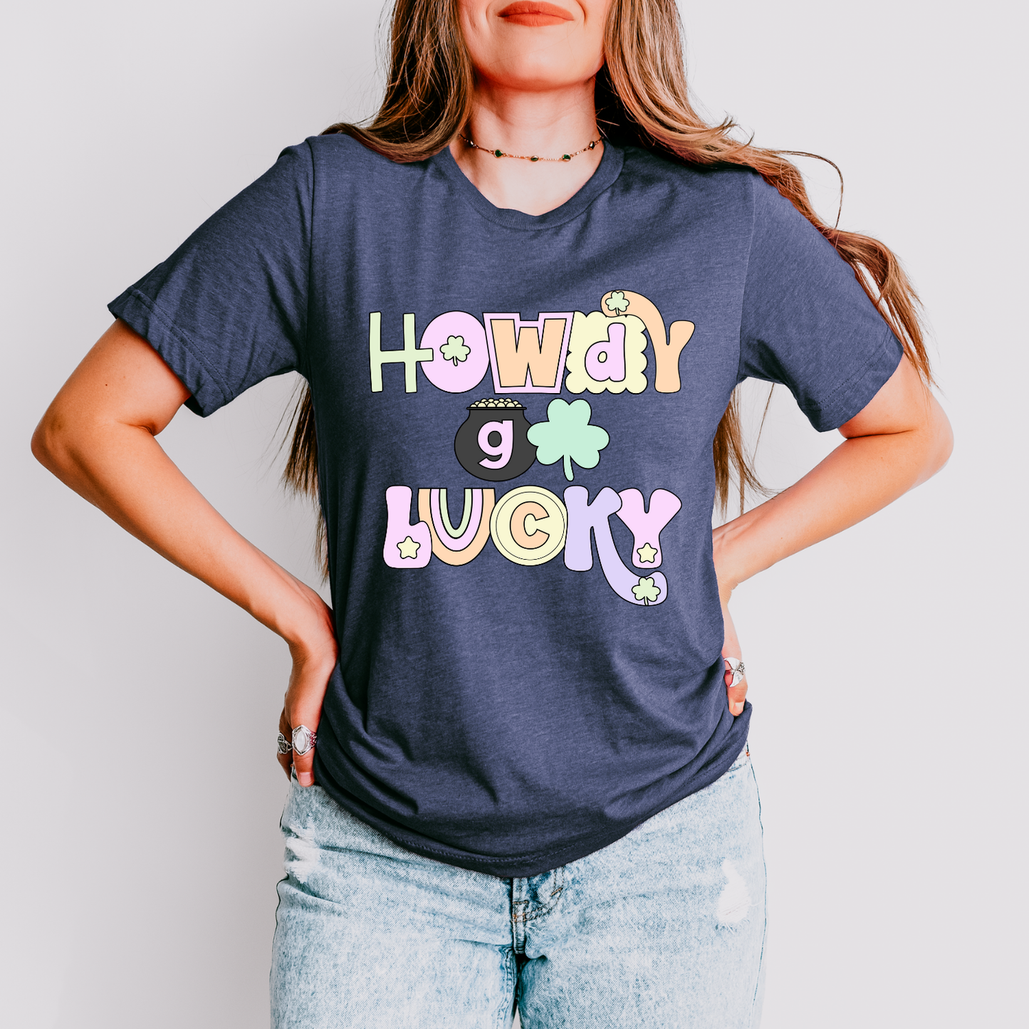 Howdy Go Lucky DTF Transfer