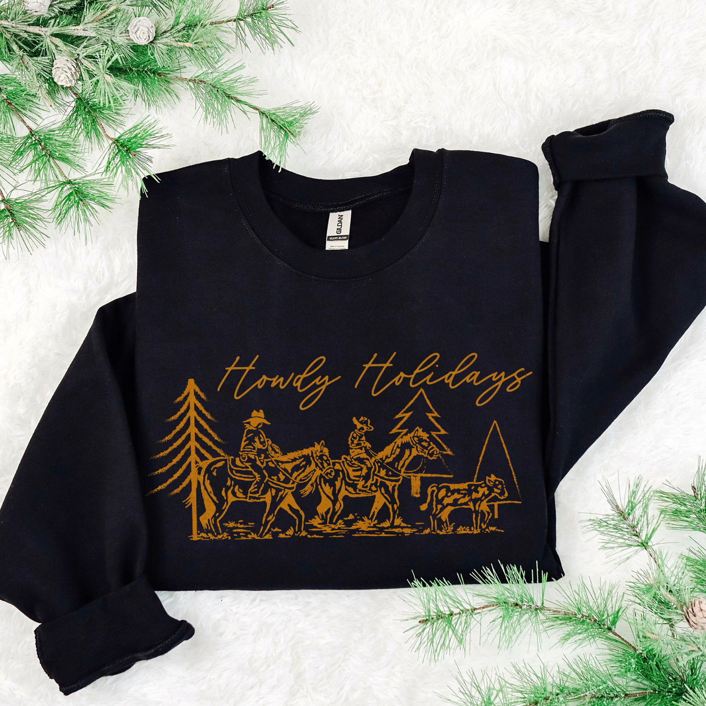 Howdy Holidays DTF Transfer