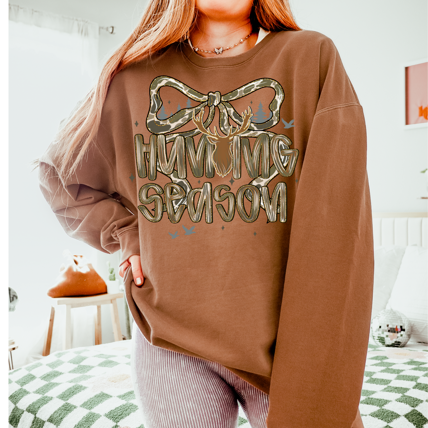 Hunting Season Coquette Clear Film Screen Print Transfer