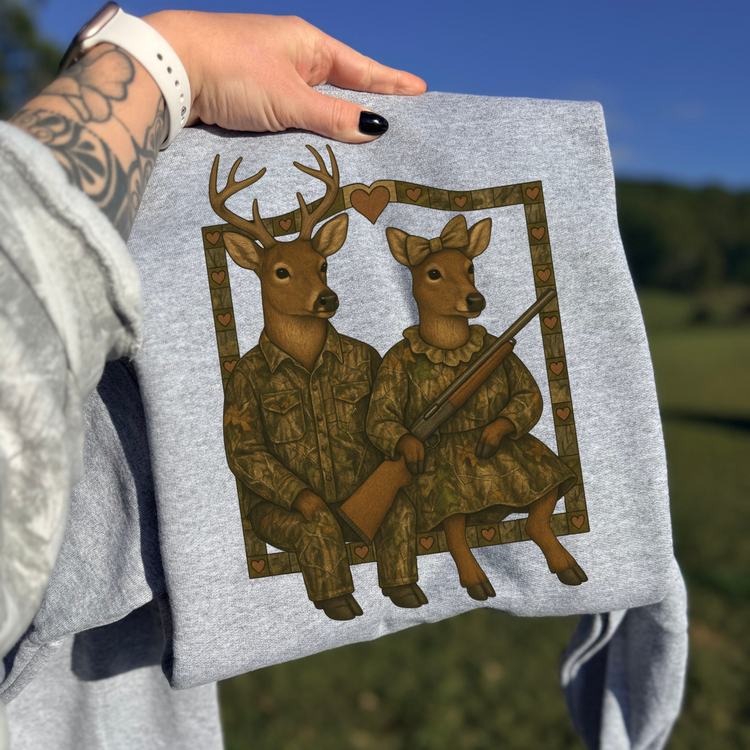 Hunting Deer DTF Transfer